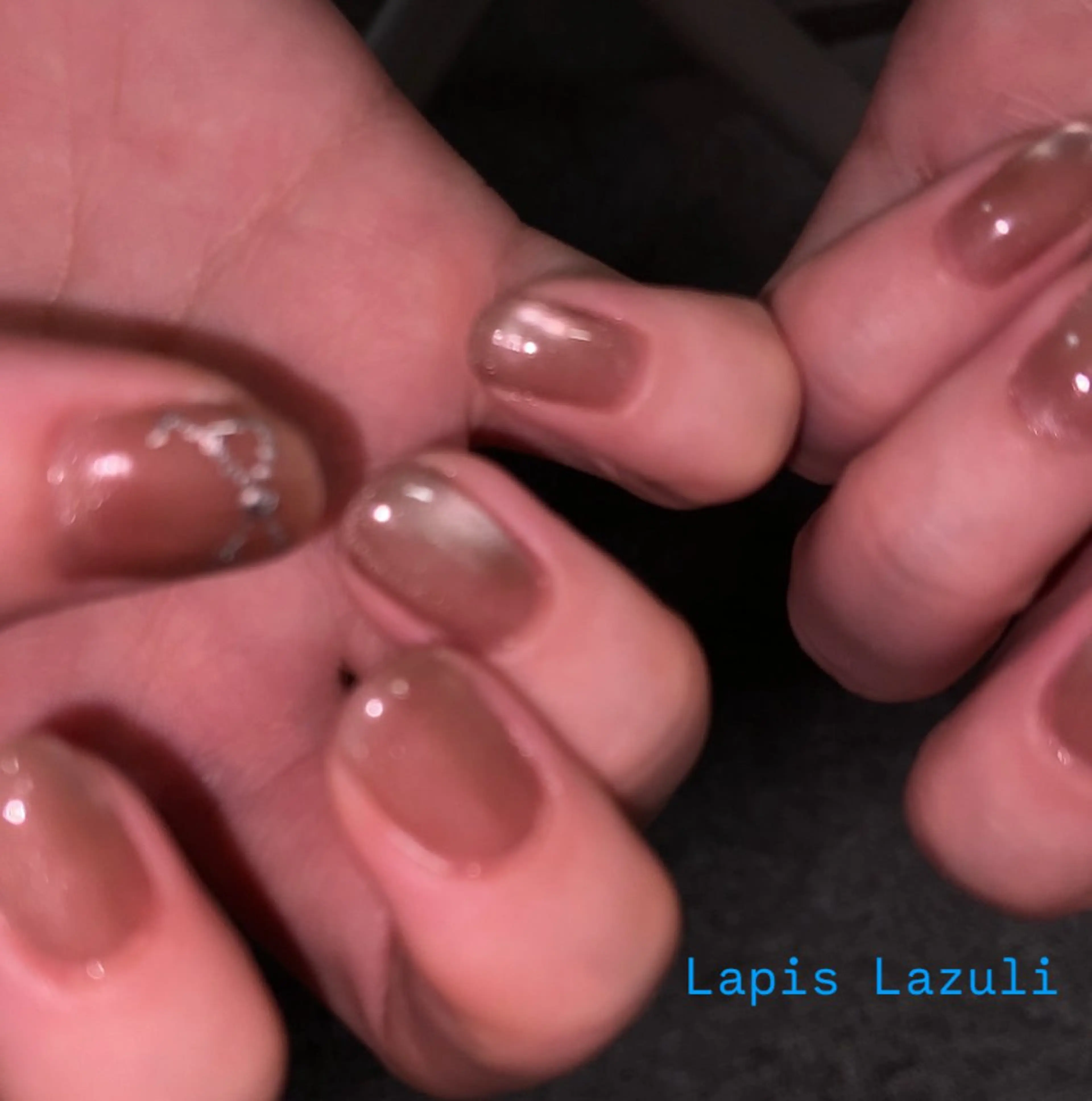 ネイル 💎ラピスラズリ💎 rionaのネイルデザイン