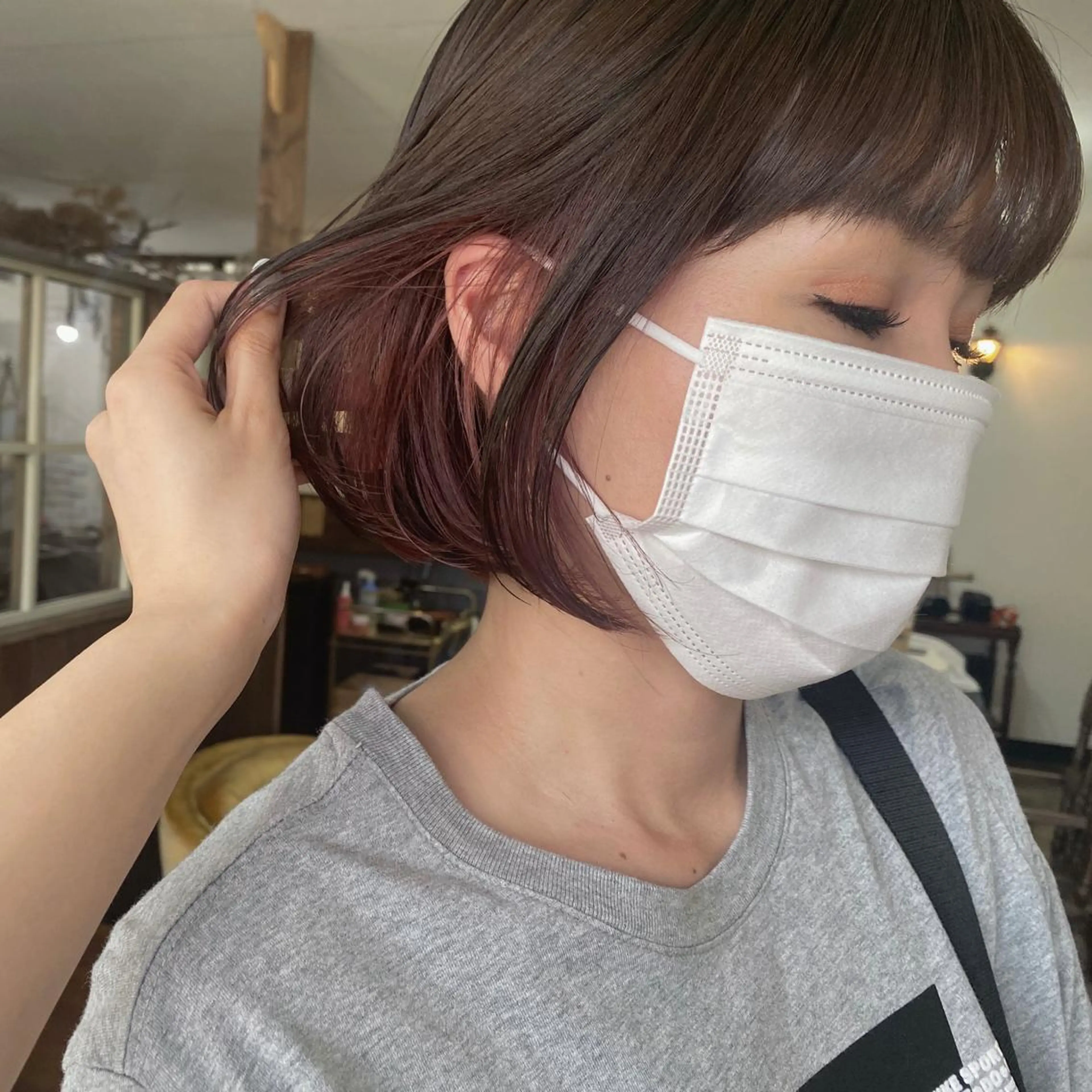 ショート ヘアカラー miloc🫧 MOMOYOのヘアスタイル