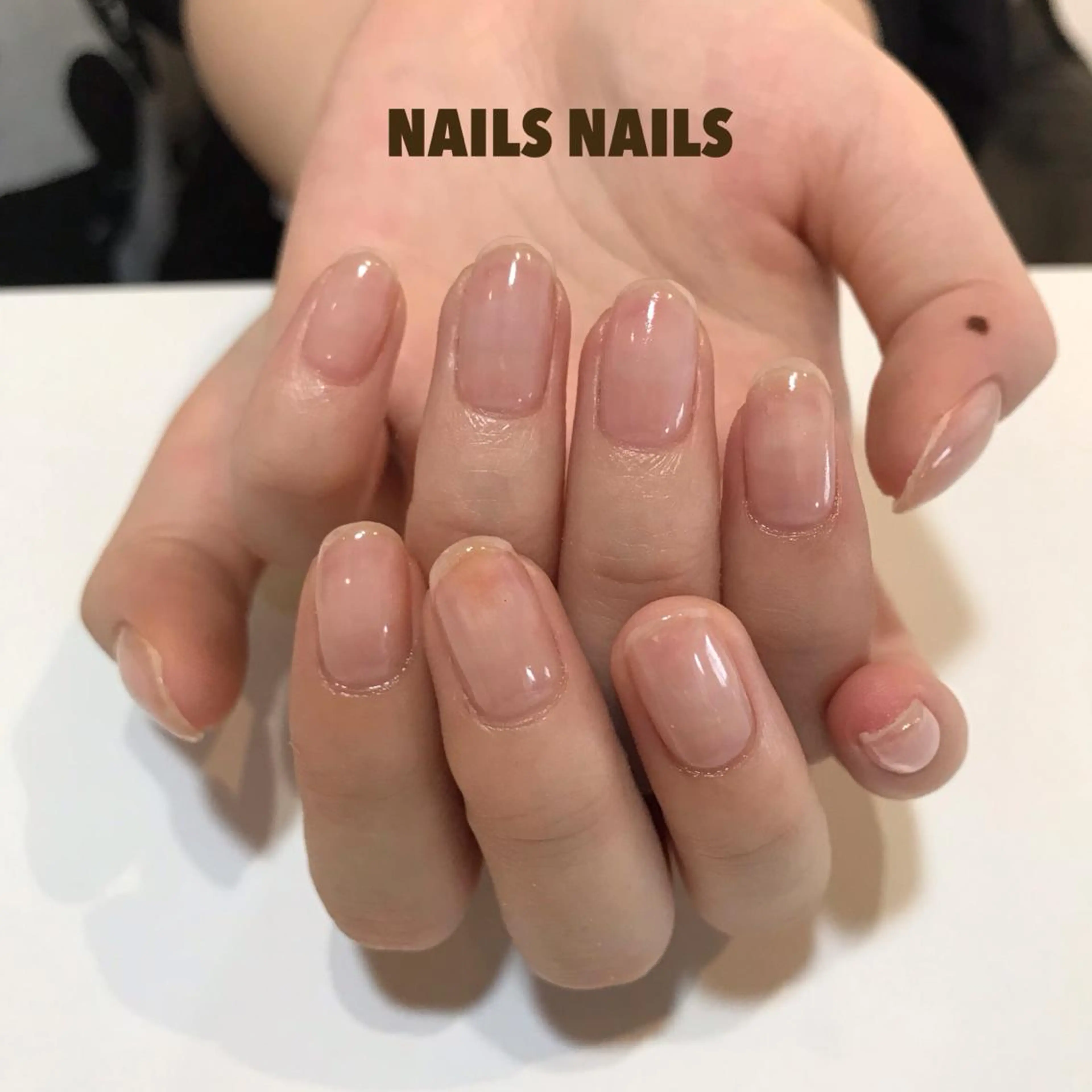 ネイル クリアネイル ジェルネイル ハンドネイル NAILSNAILS ERIKAのネイルデザイン
