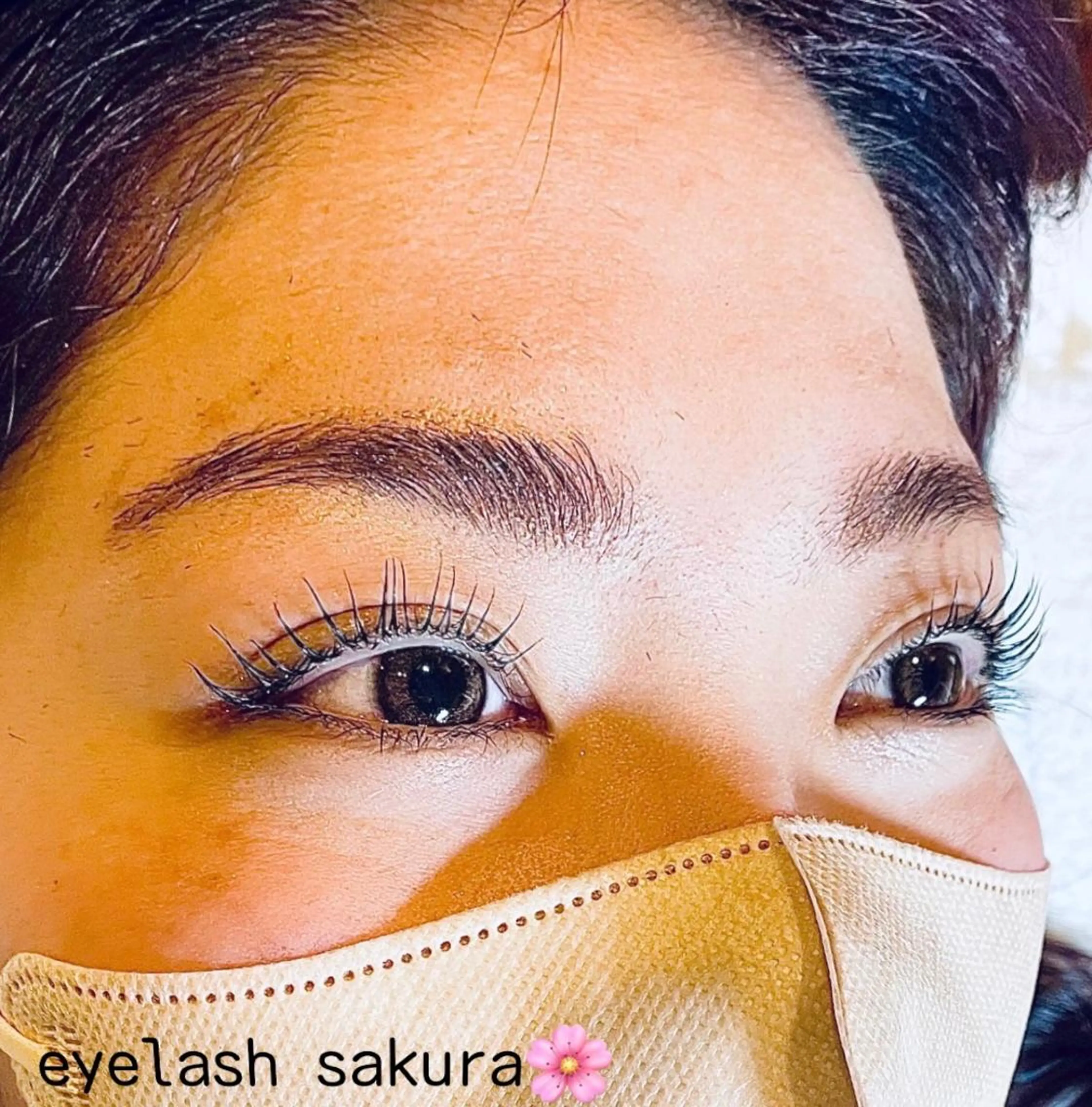 【人気No1❣️ まつげの痛みを修復🎶ケラチンマツパ】✨しなやかさツヤ感UP!‼︎✨トリートメント付の写真