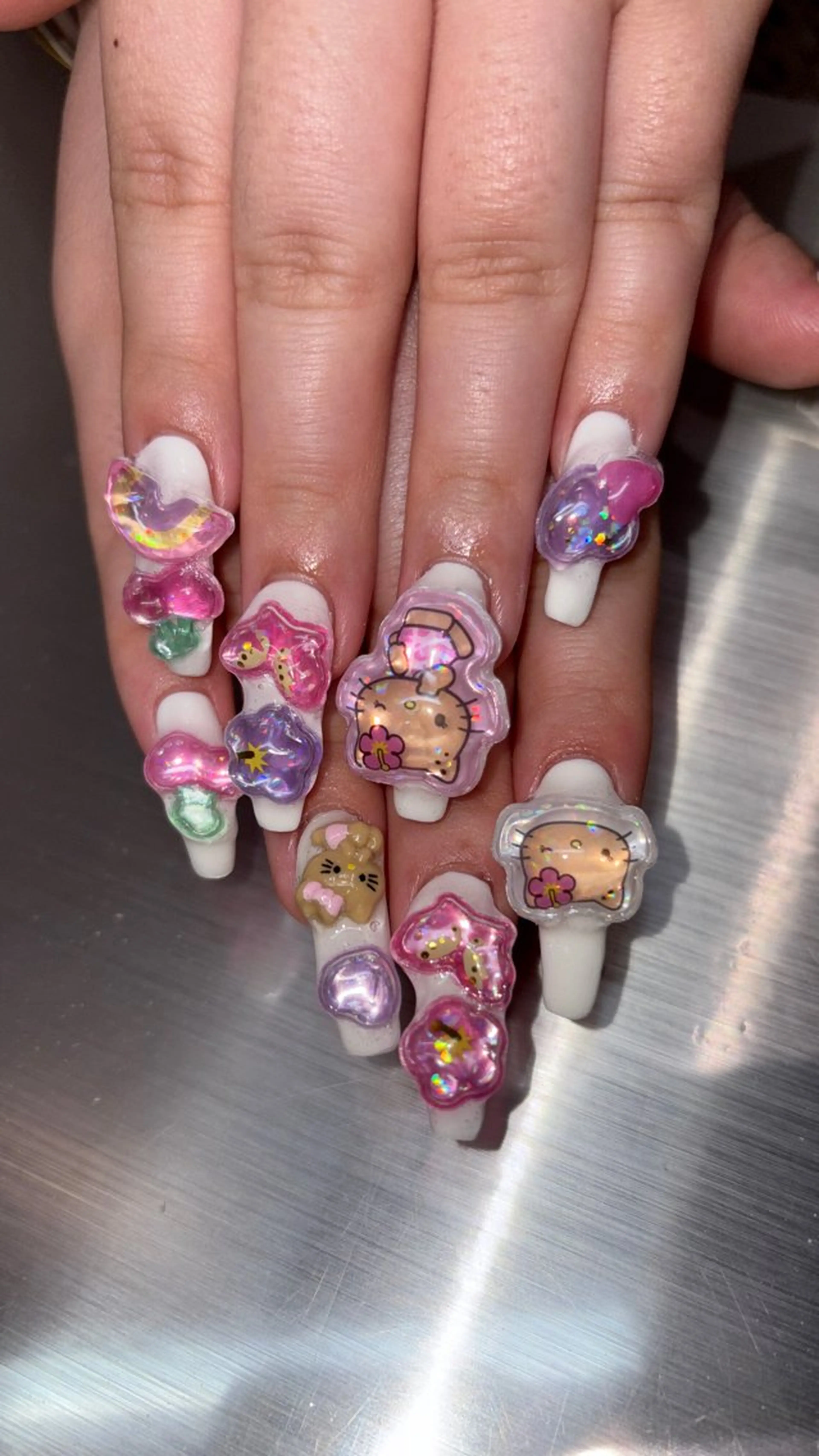 ネイル ハンドネイル 👽個性派ネイル🎀 komachiのマツエク・マツパデザイン