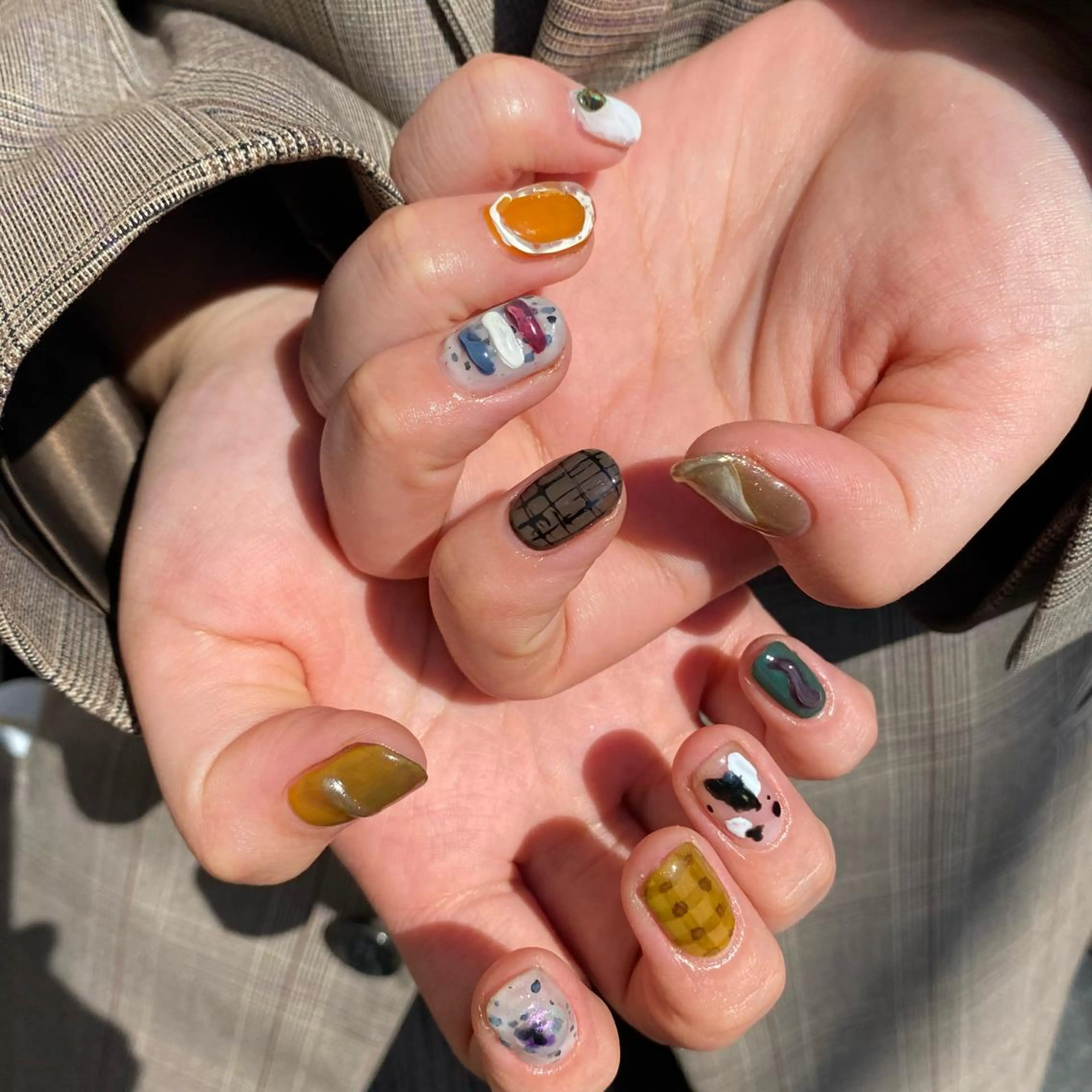 ネイル アートネイル フットネイル ジェルネイル ニュアンスネイル パラジェル niconail 千歳烏山店所属・niconail 🧣ayu 📍烏山のネイルデザイン