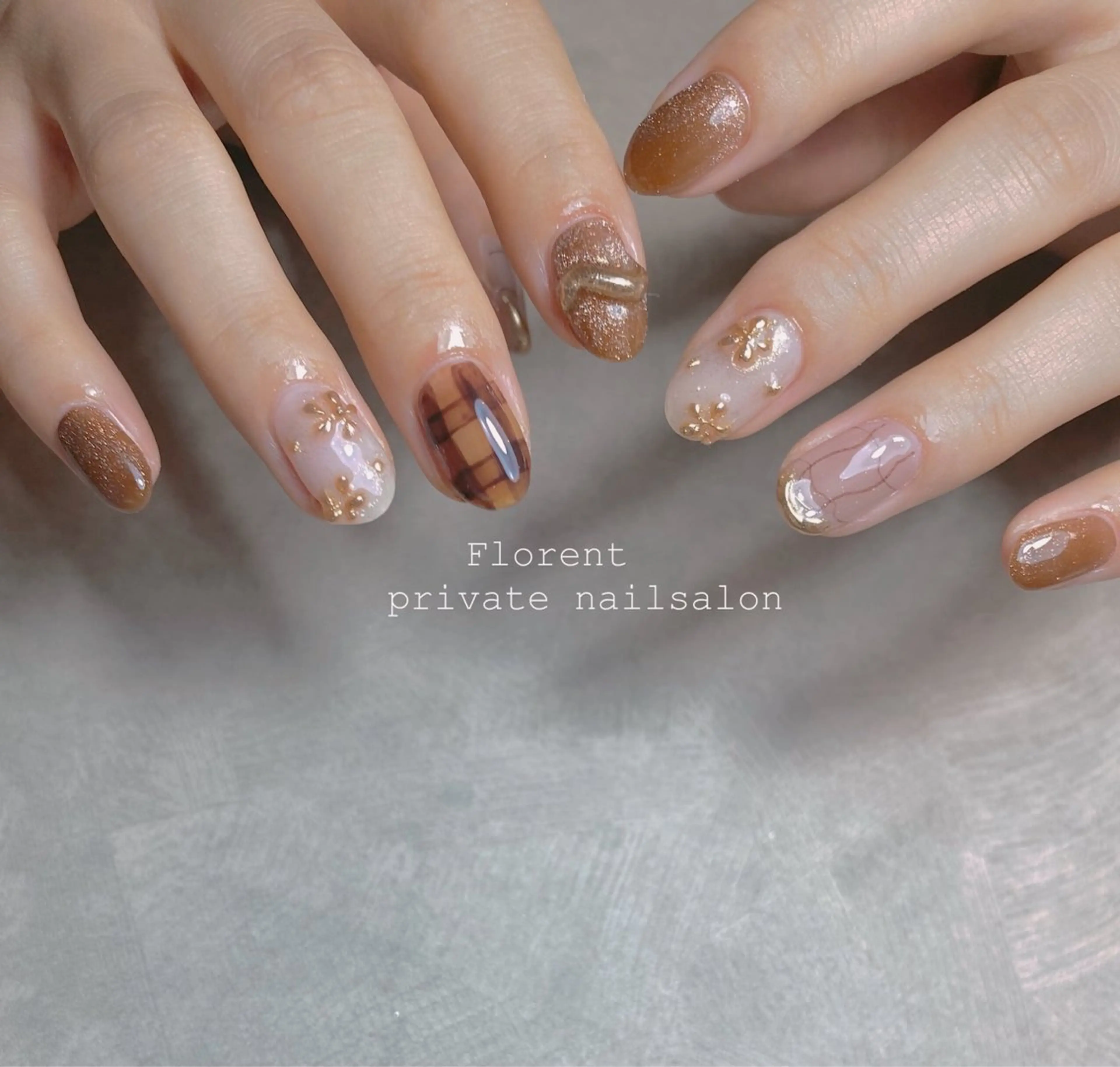 ネイル ハンドネイル florent nailのネイルデザイン
