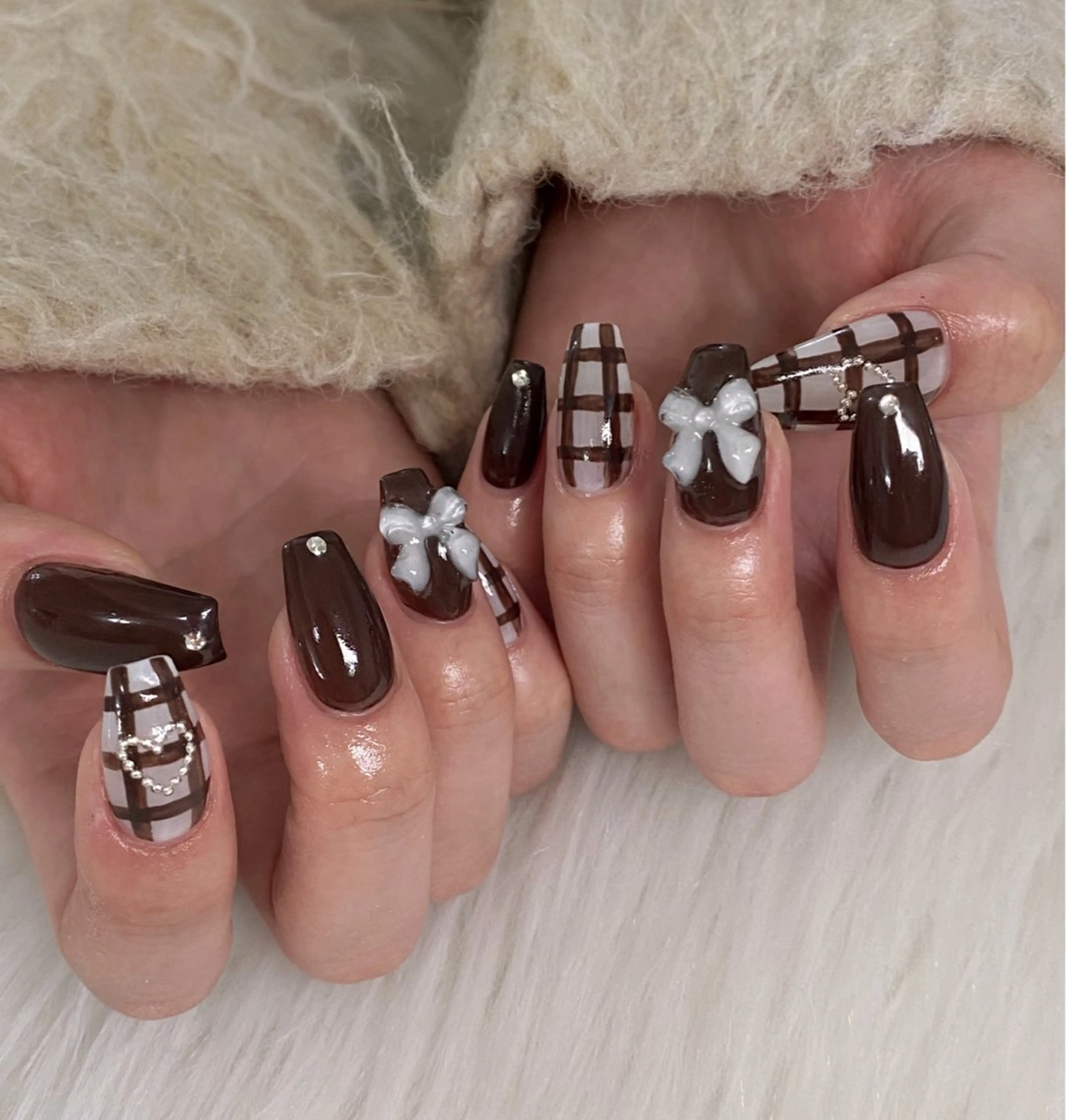 ネイル ハンドネイル Bitty／ SENA⋆˙⟡ —のネイルデザイン