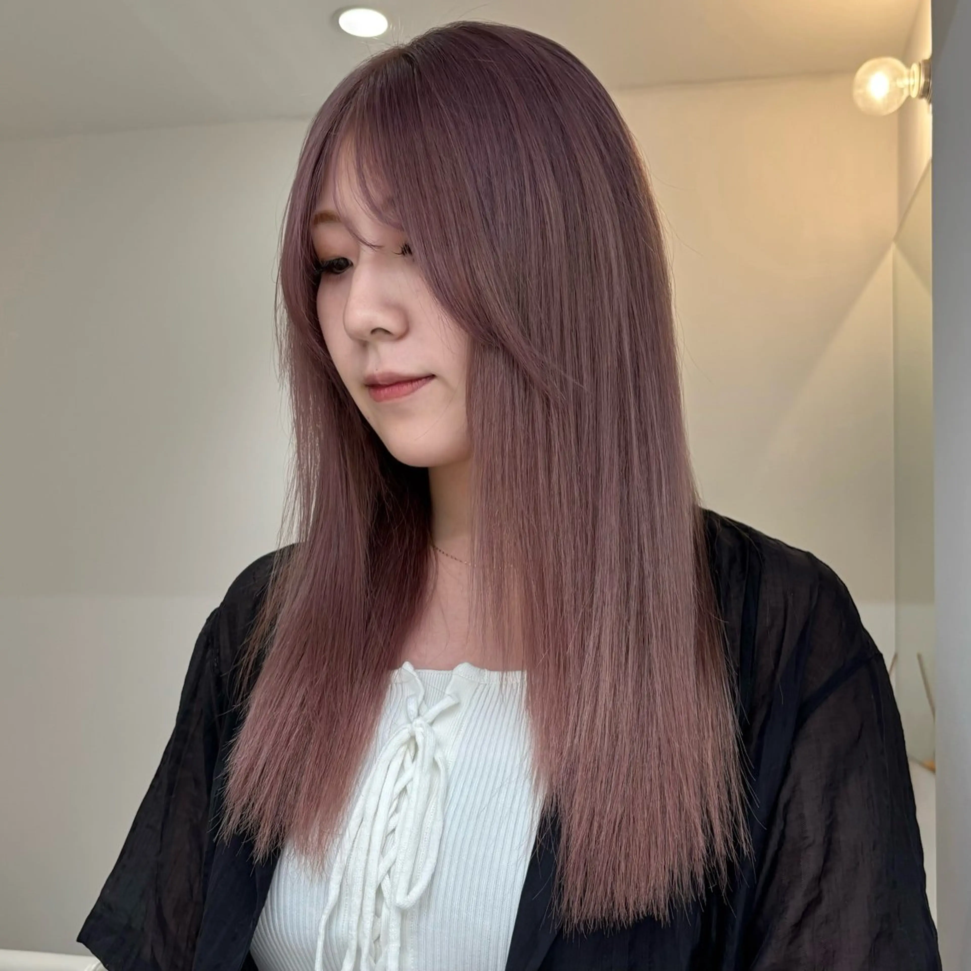 ロング ヘアカラー まろやかカラー♡ momoka🌙のヘアスタイル