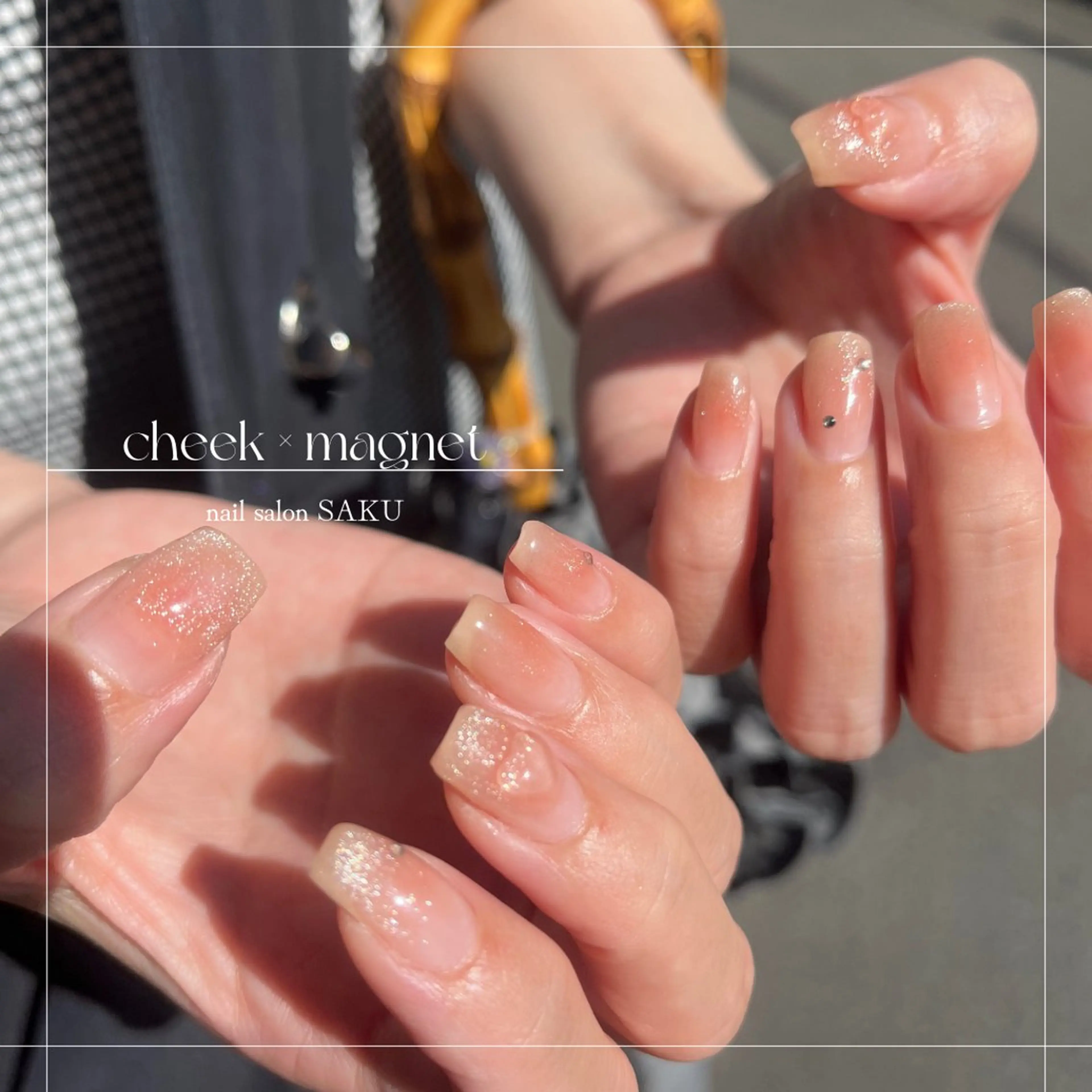 ネイル ニュアンスネイル シンプルネイル ハンドネイル SAKU  nail[サクネイル]所属・SAKU nail 作島茜のネイルデザイン
