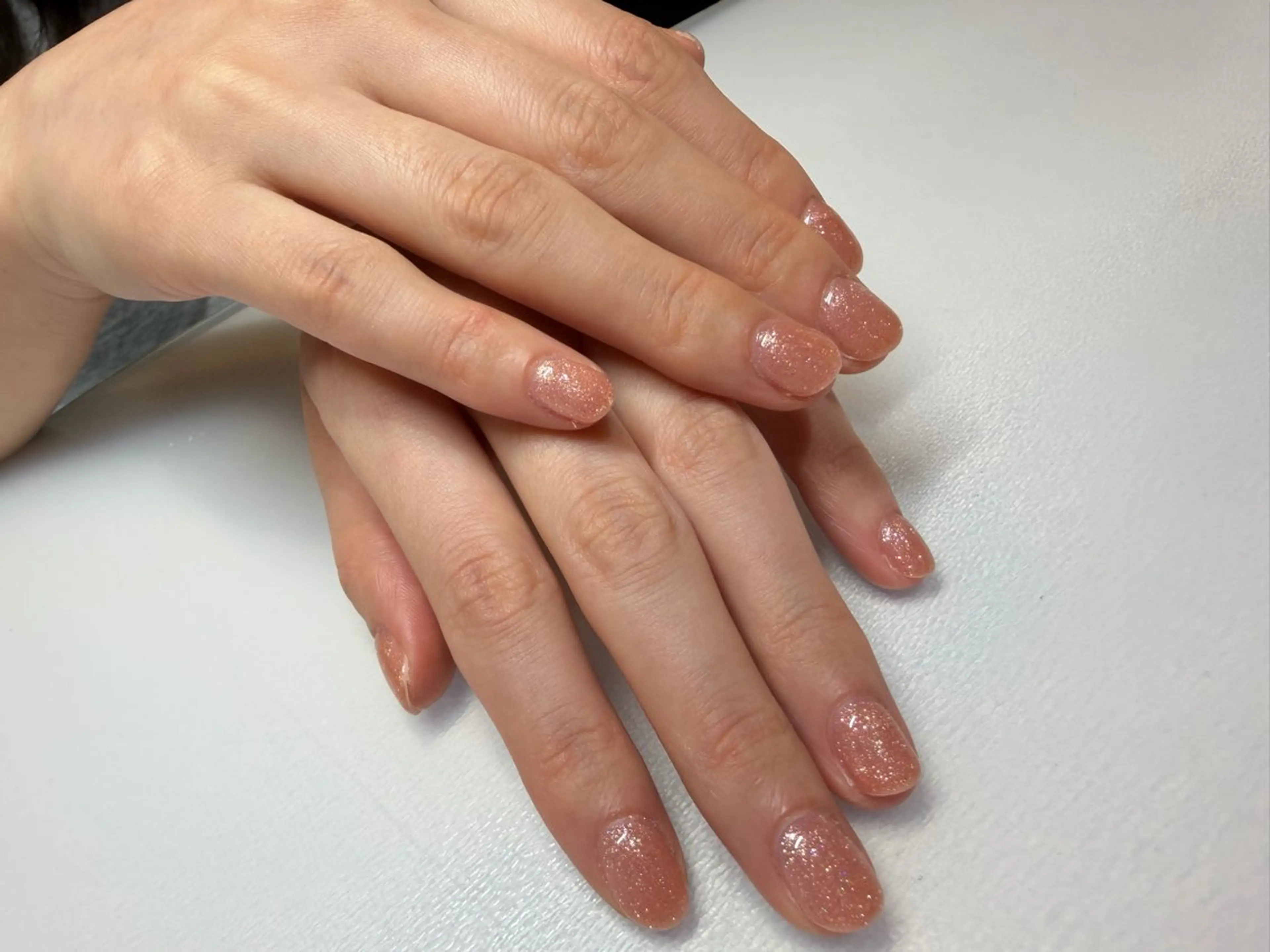 ネイル ラメ(グリッター) ワンカラーネイル ハンドネイル NAILSALON alis アリス所属・安部 紗香のネイルデザイン