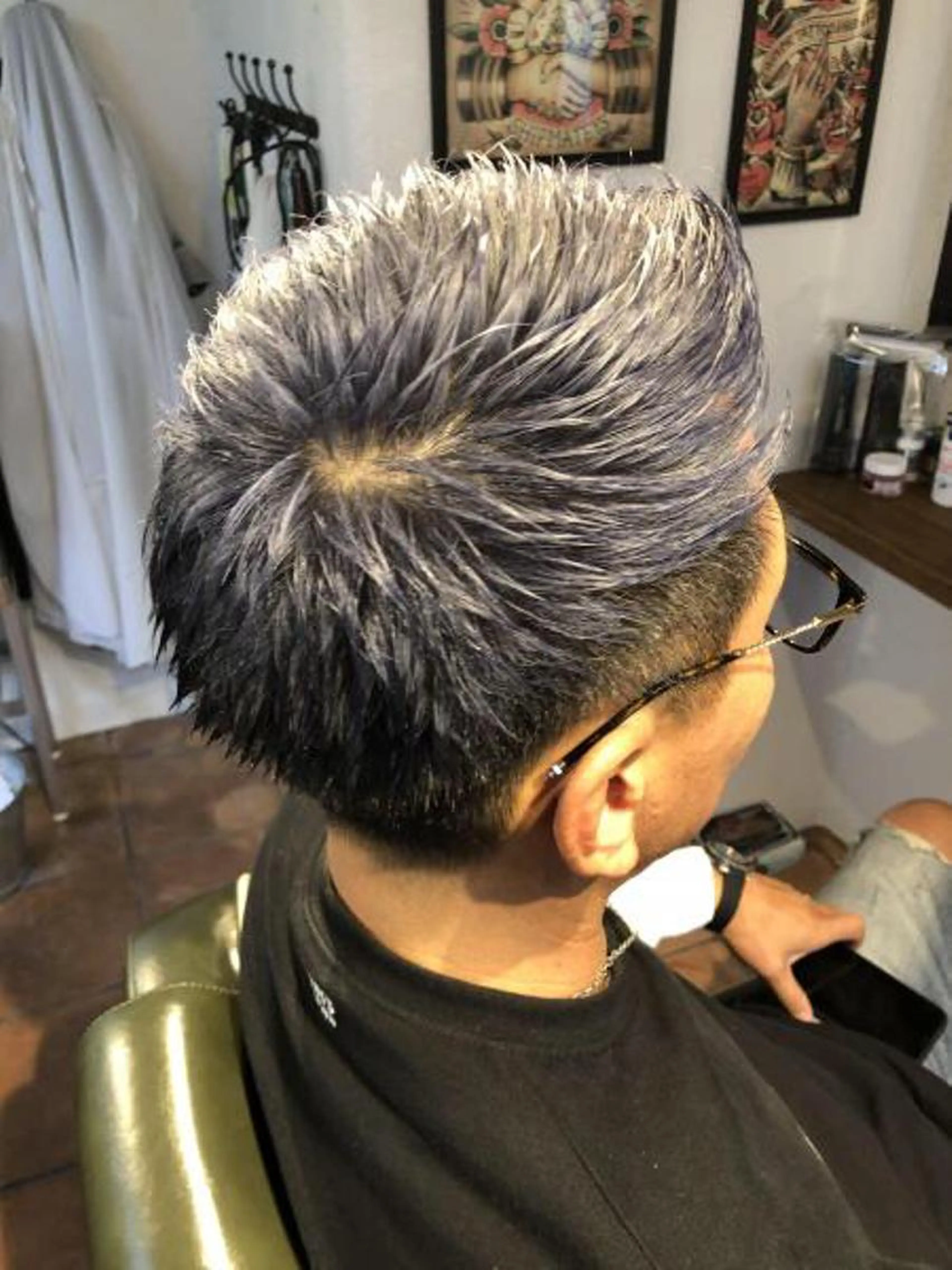 新規限定ダブルカラー(ブリーチ１回＋カラー)＋トリートメントの写真