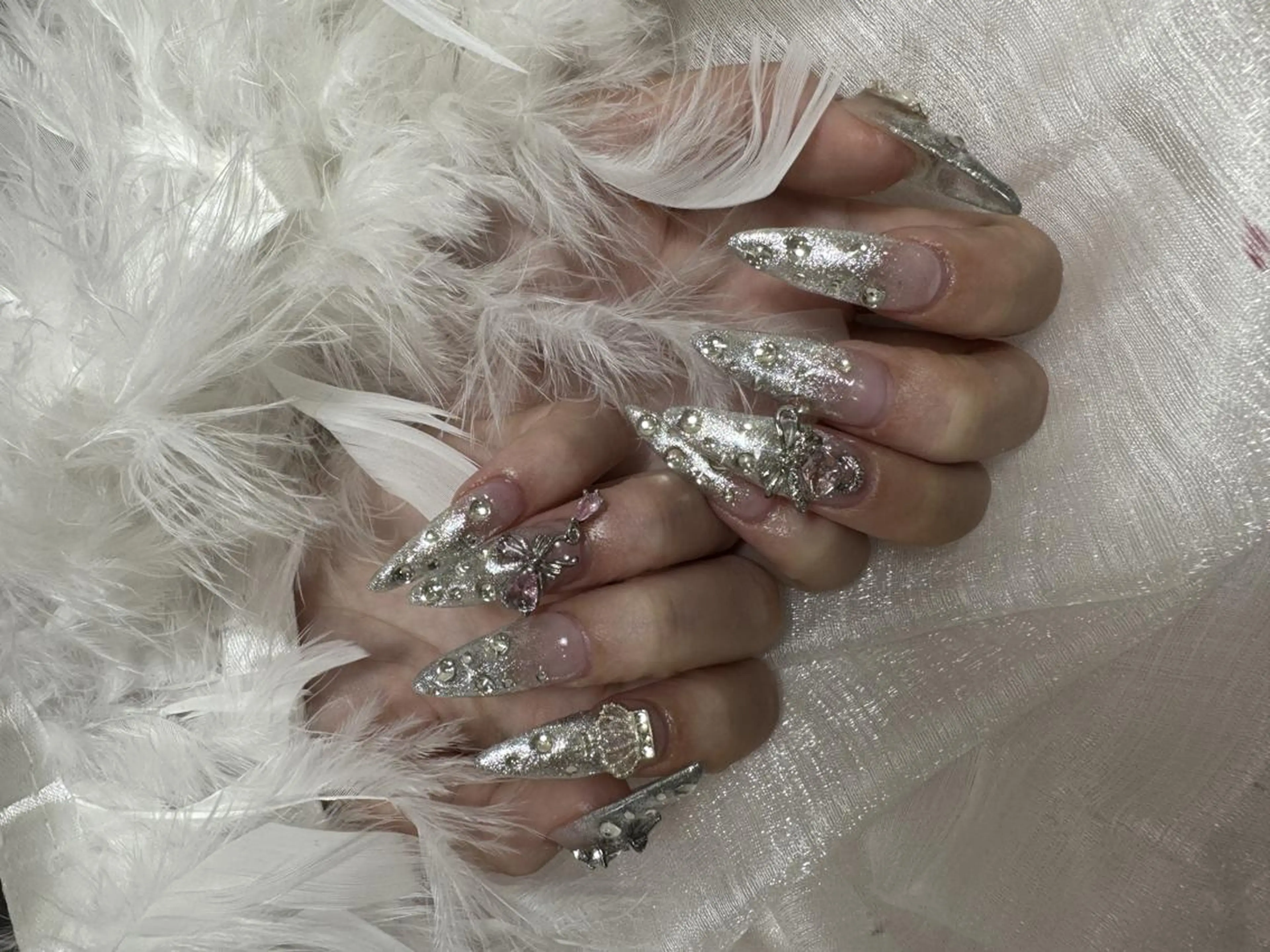 ネイル ハンドネイル DEMAIN- 🌹のネイルデザイン