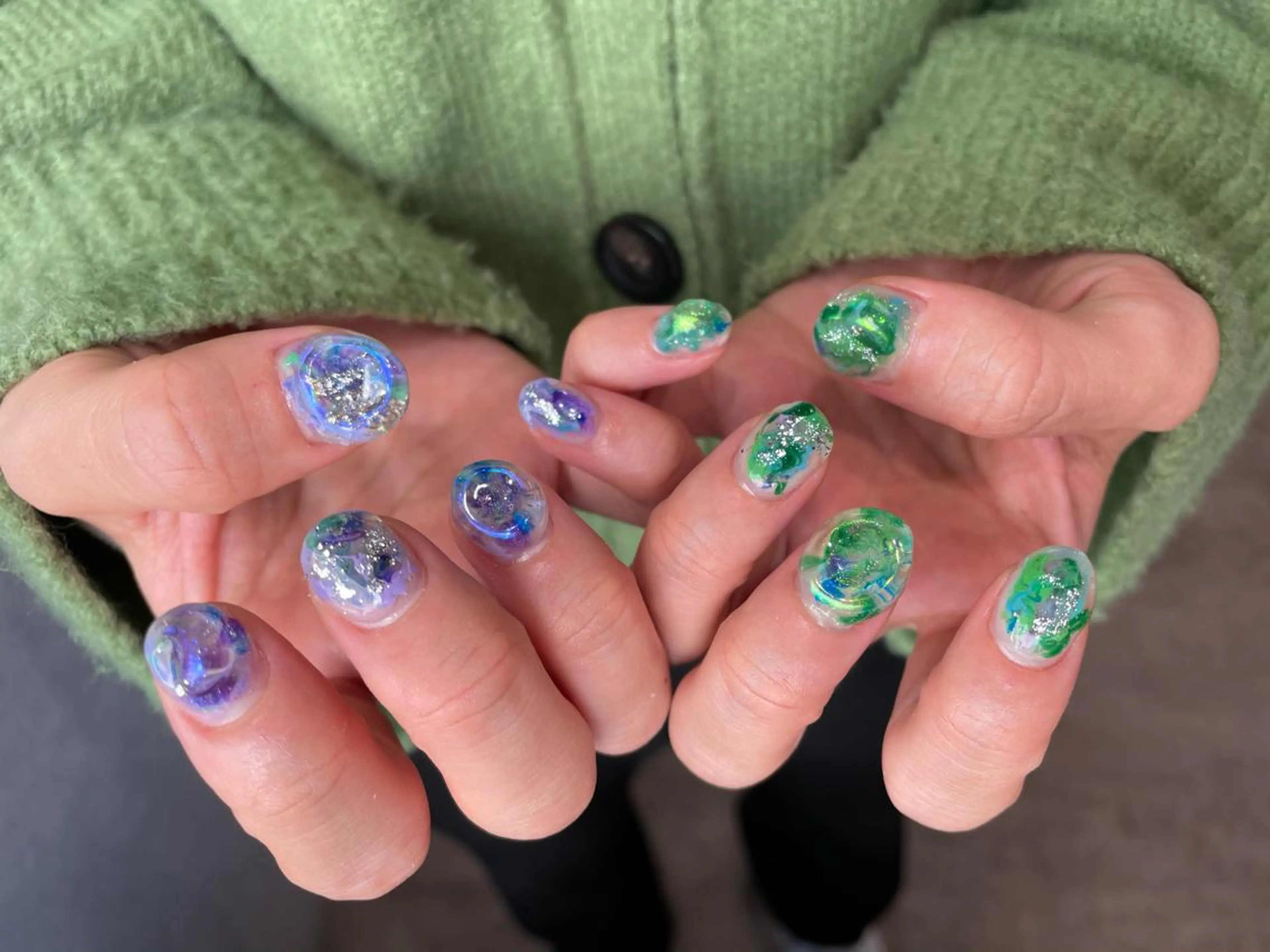 パラジェルネイル❤️アートし放題💅オフ有り🤍の写真