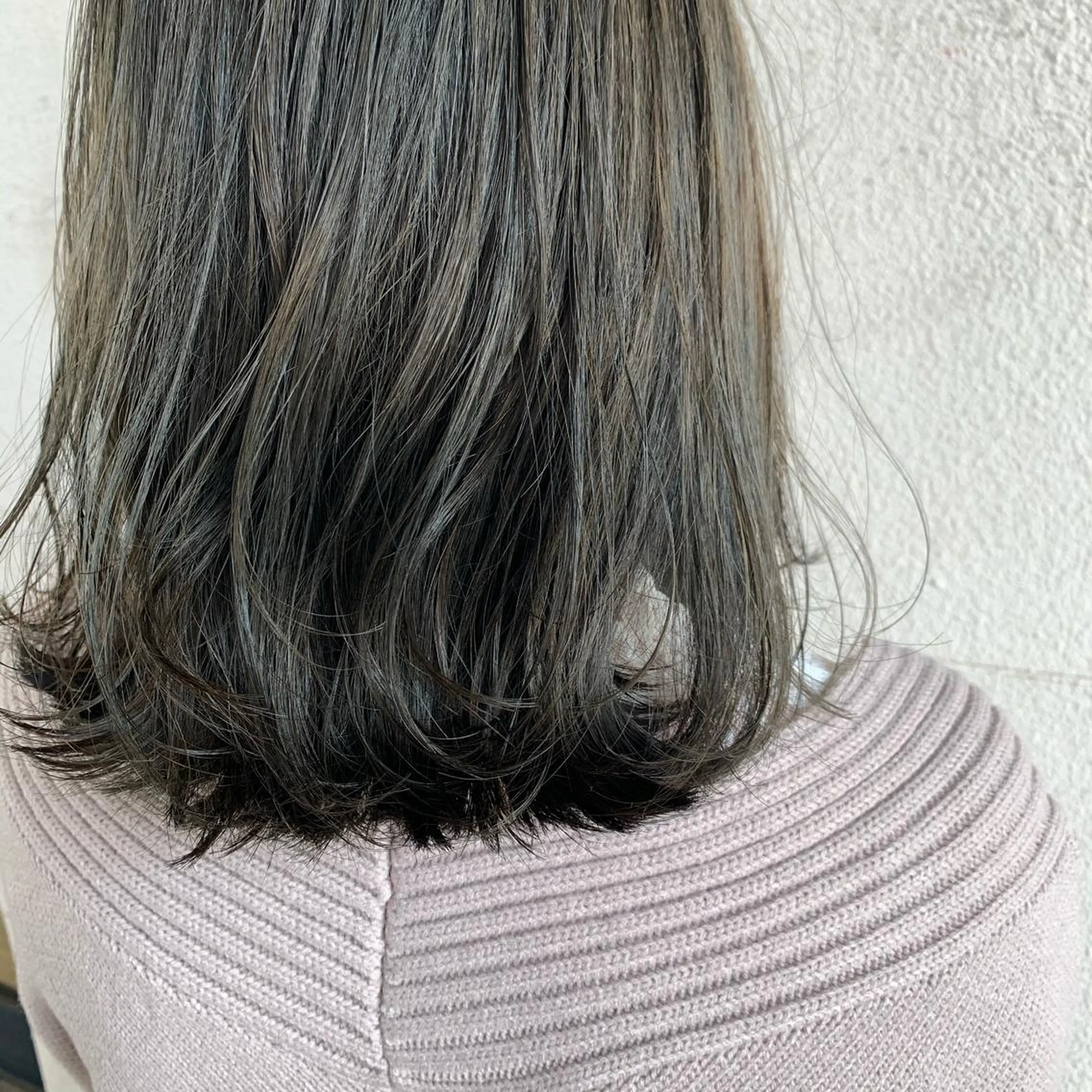 ミディアム 透明感カラー 金村真子のヘアスタイル