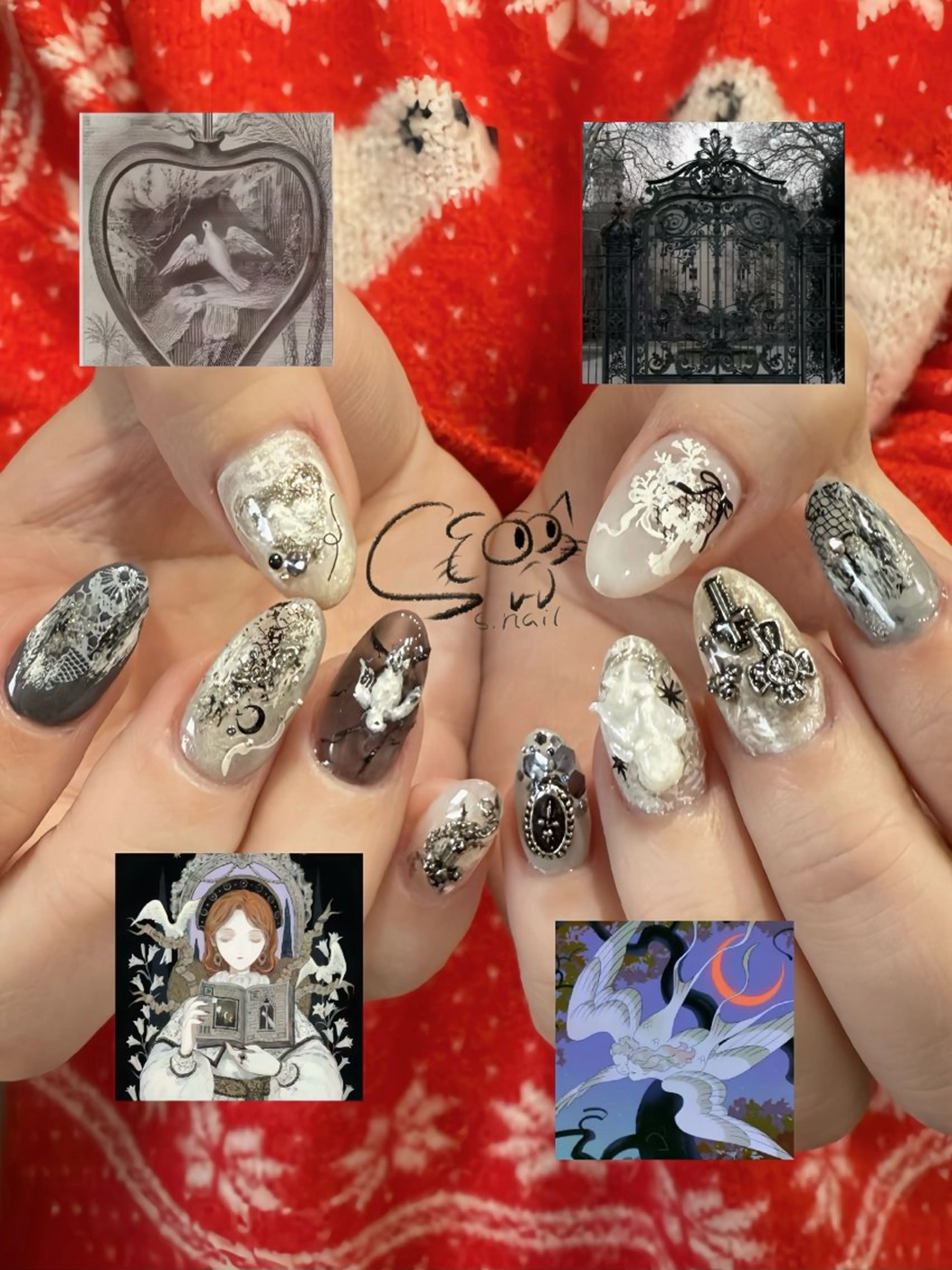 ネイル チークネイル フレンチネイル グラデーション マグネットネイル ワンカラーネイル ハンドネイル S.nail所属・S.nail _のネイルデザイン