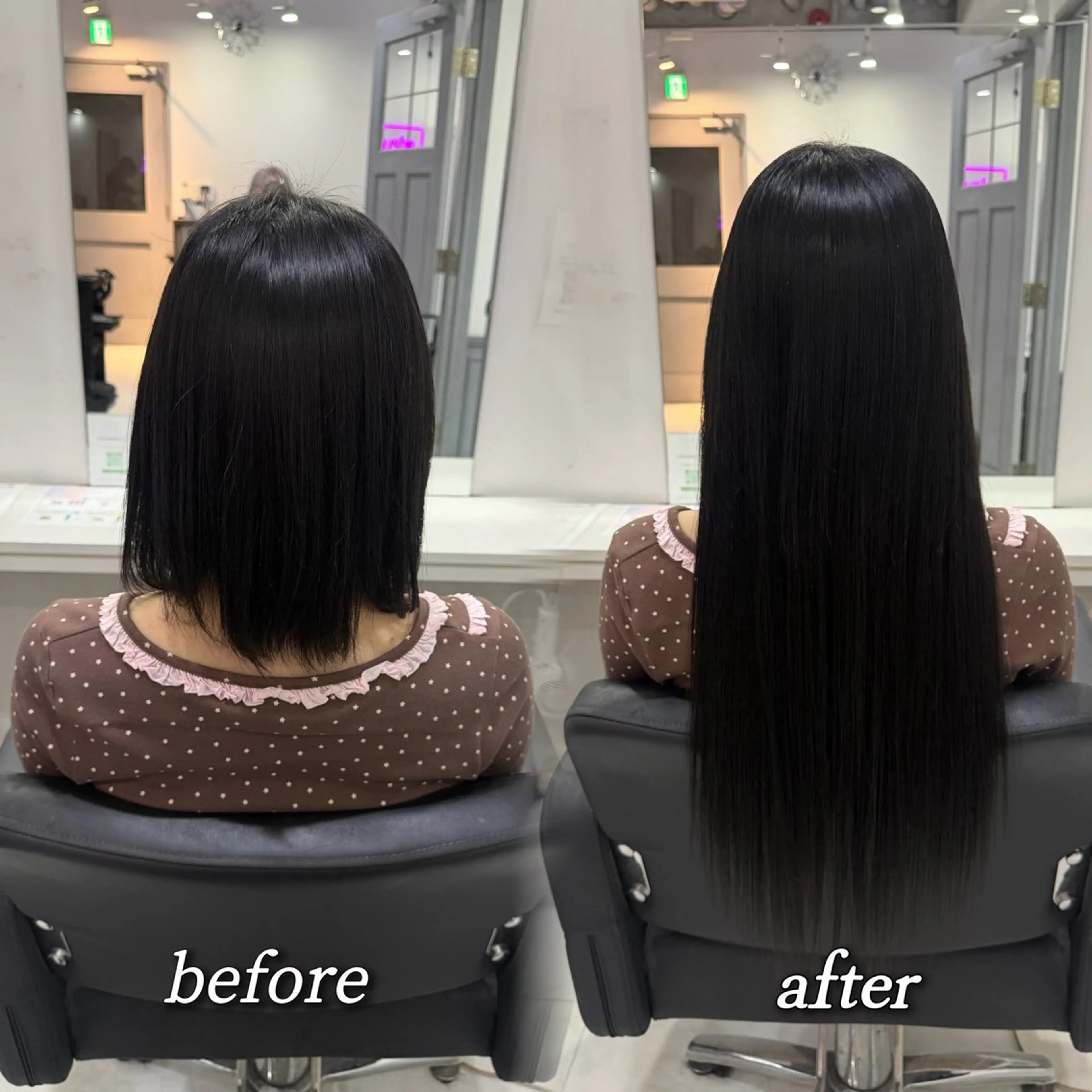 ロング エクステ 🦋エクステ/透明感 /艶髪🦋REISAのヘアスタイル