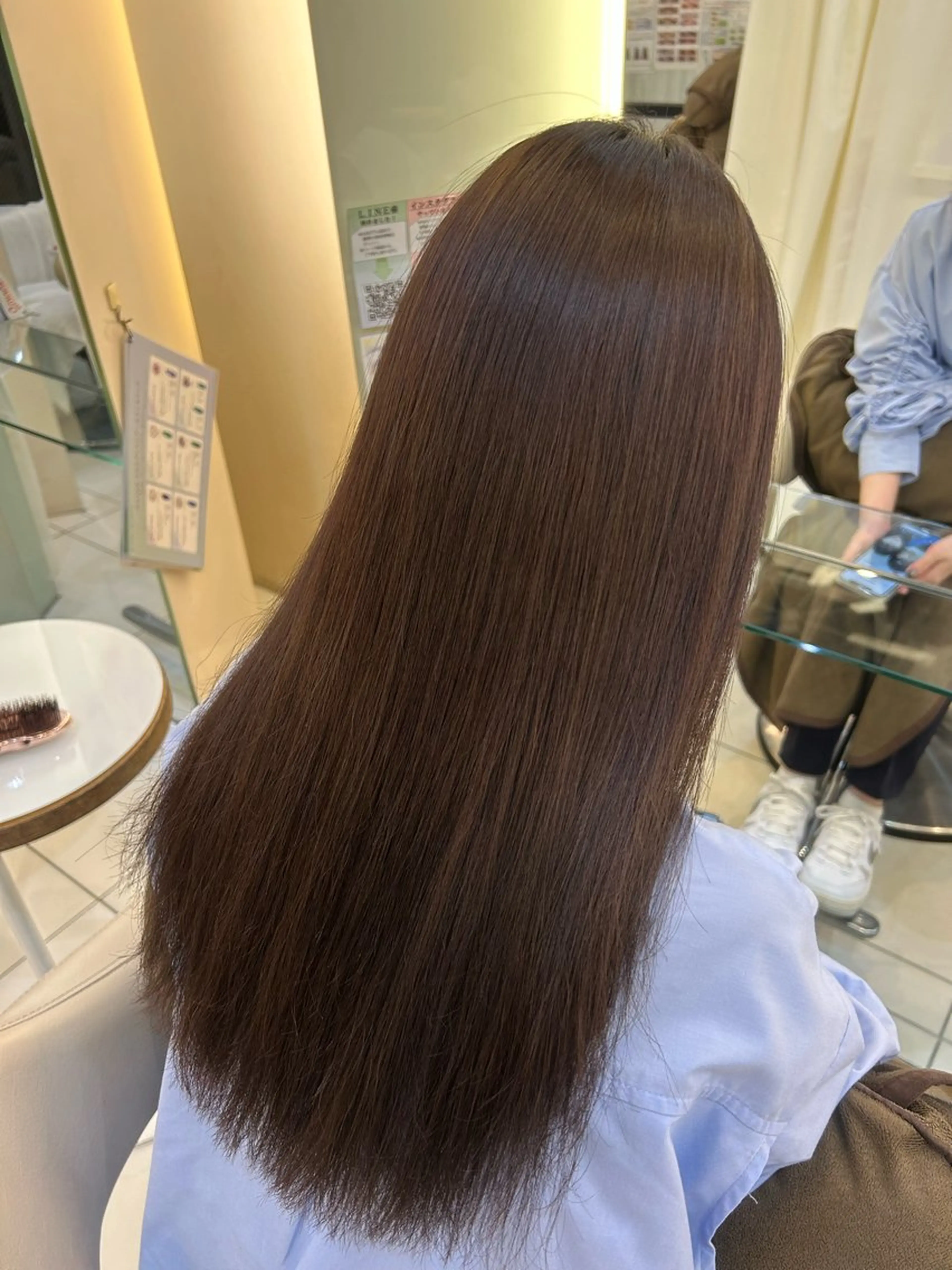 ロング ブリーチカラー/鶴川 /ハイトーン/あいのヘアスタイル