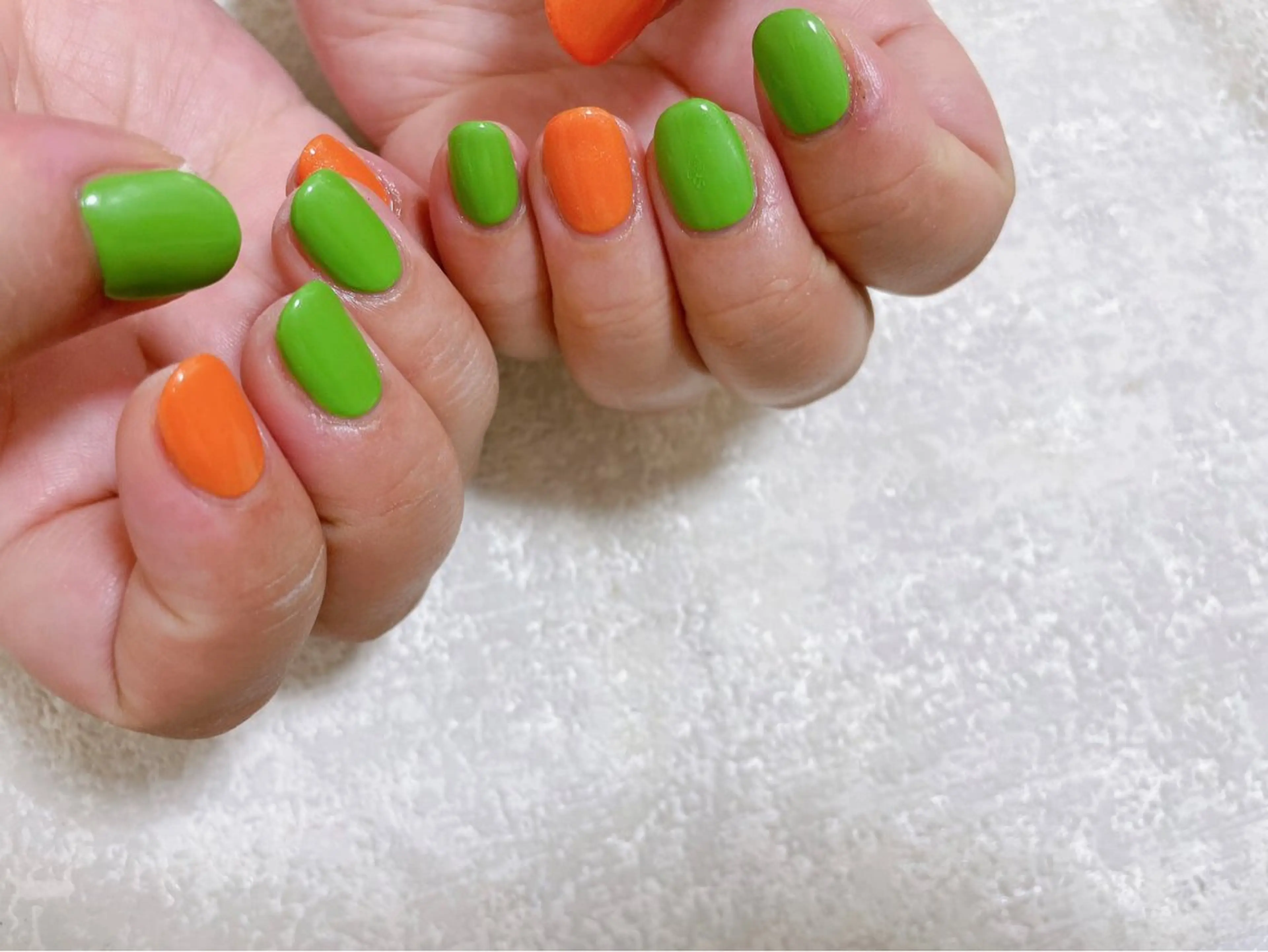 ネイル オーロラネイル フットネイル フレンチネイル ジェルネイル 韓国ネイル ハンドネイル Mogu nail 二子玉川のネイルデザイン