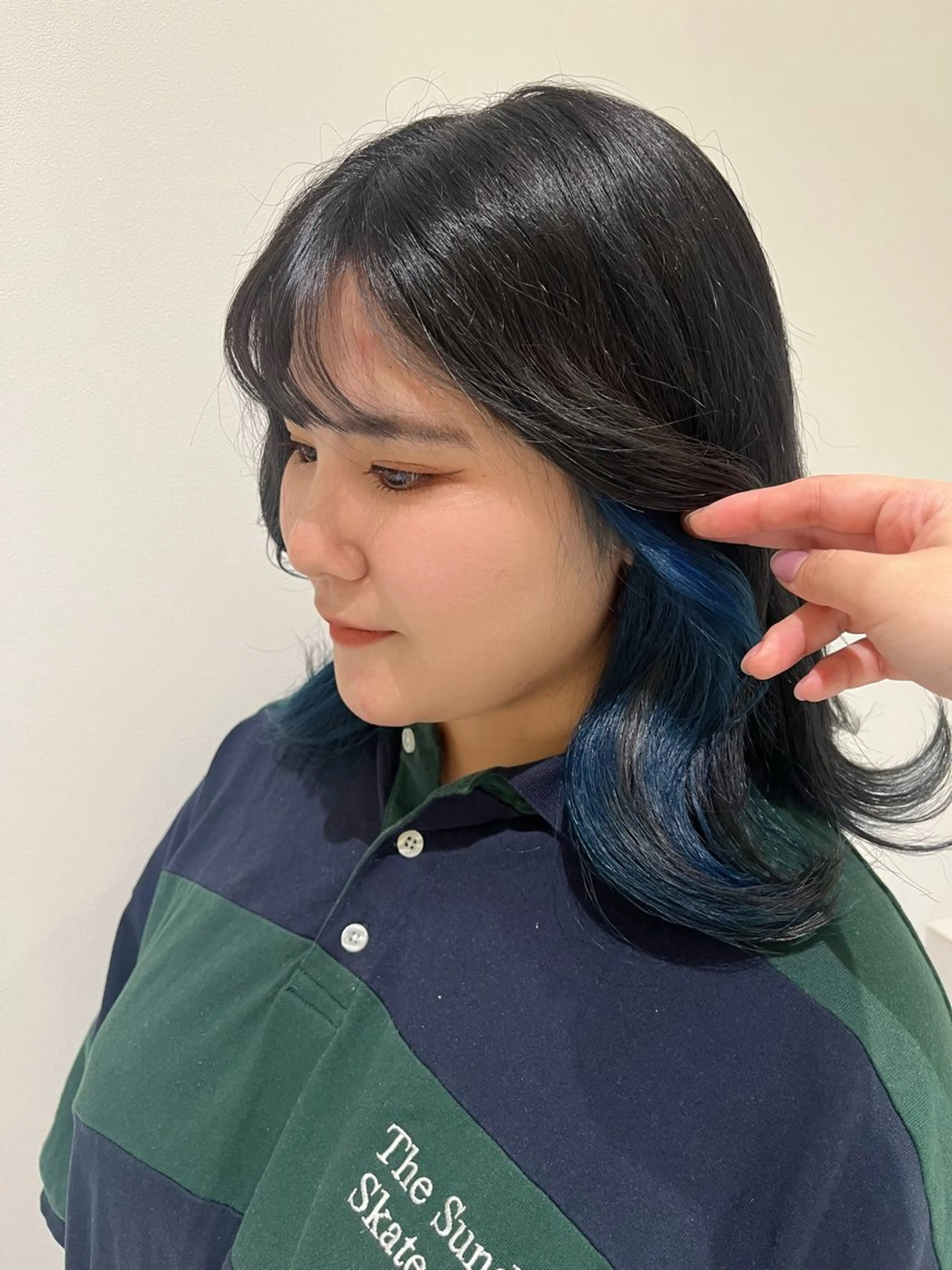 ミディアム カラー loulou所属・透明感カラー 💎飯塚ゆうきのヘアスタイル