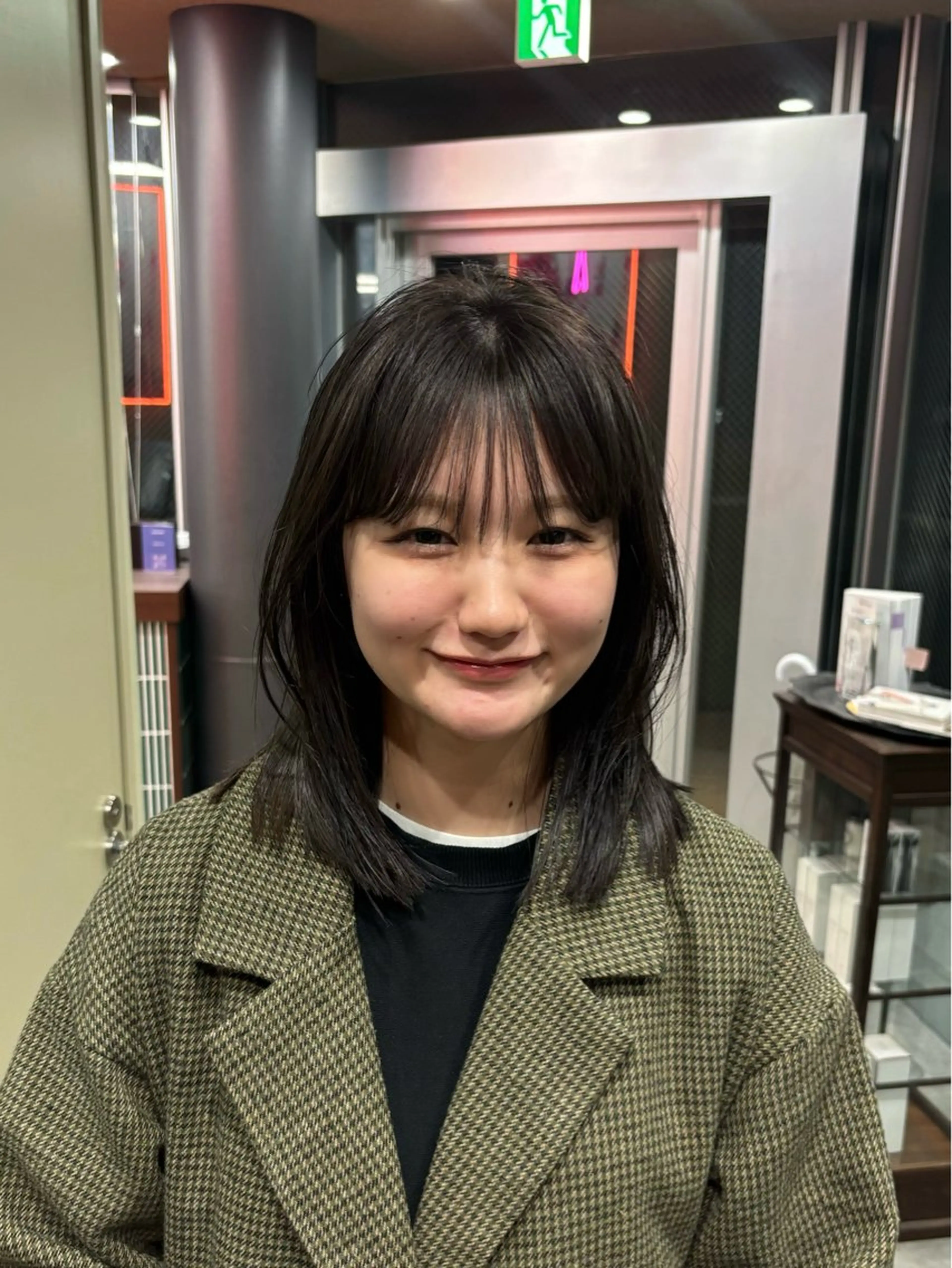 ミディアム レイヤーカット 堀合駿輔 パーマ /ショート/レイヤーのヘアスタイル