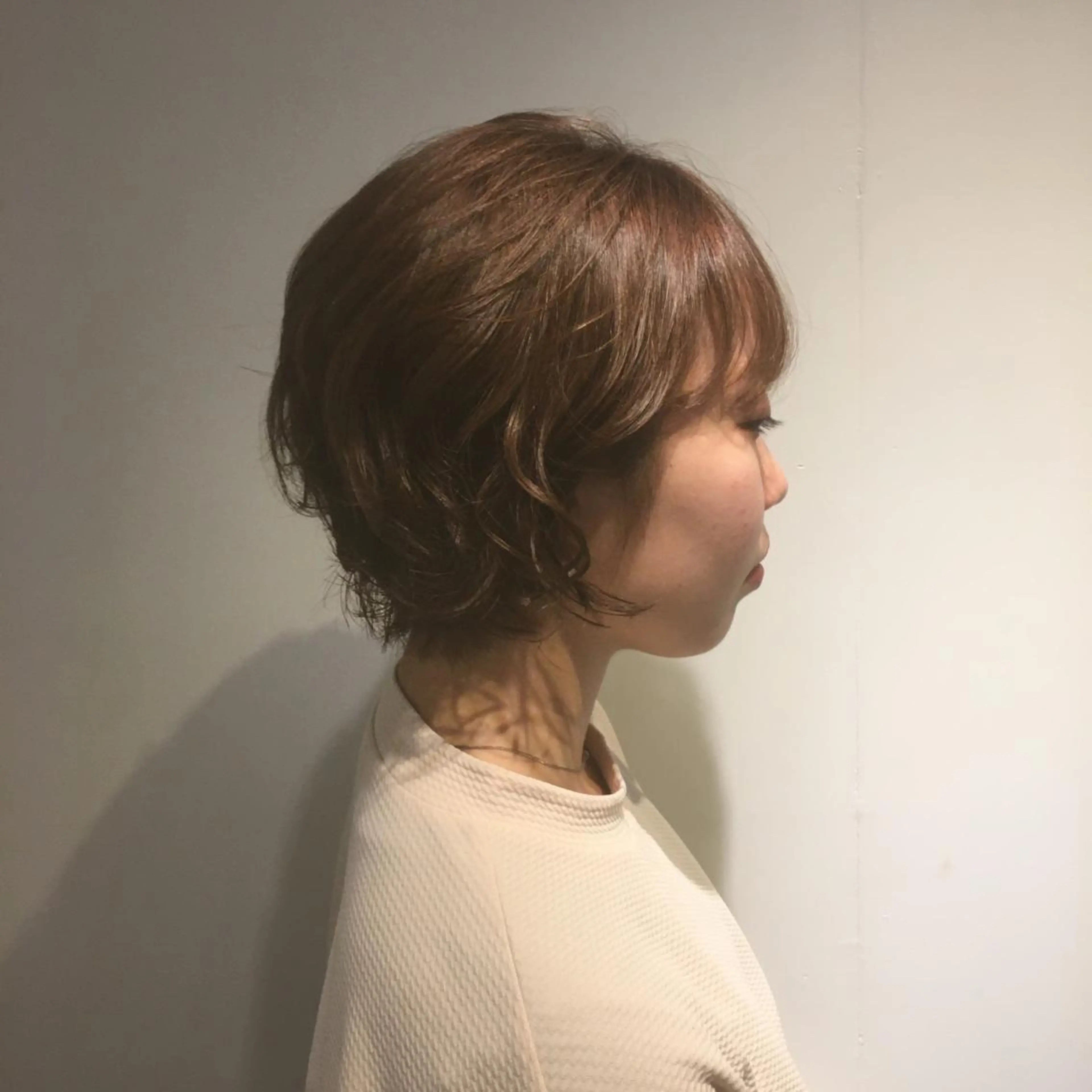 ショート カラー カット ヘアカラー しのはら まどかのヘアスタイル