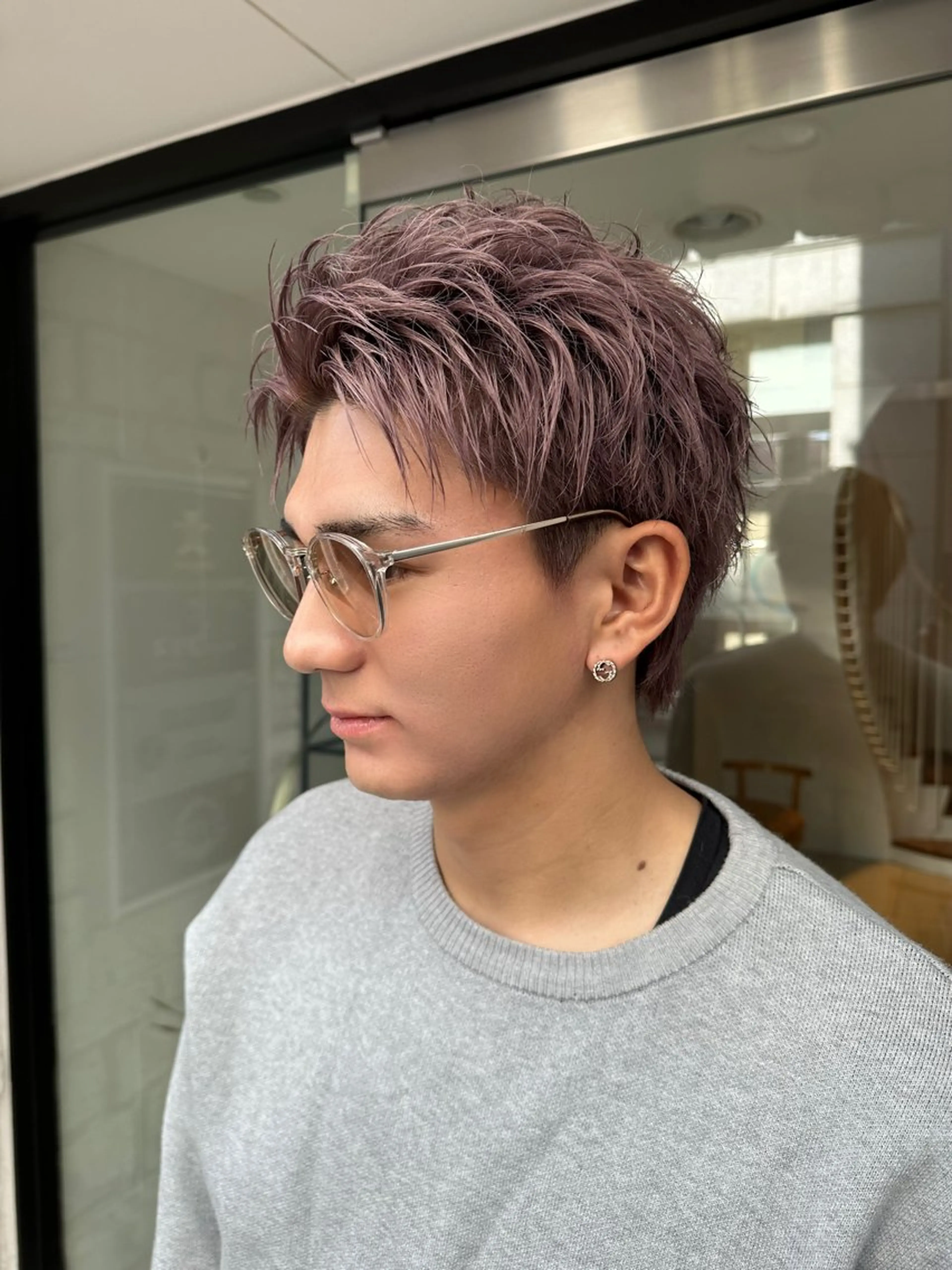 ショート メンズ カット 艶カラー／艶髪/川上 慶貴のヘアスタイル