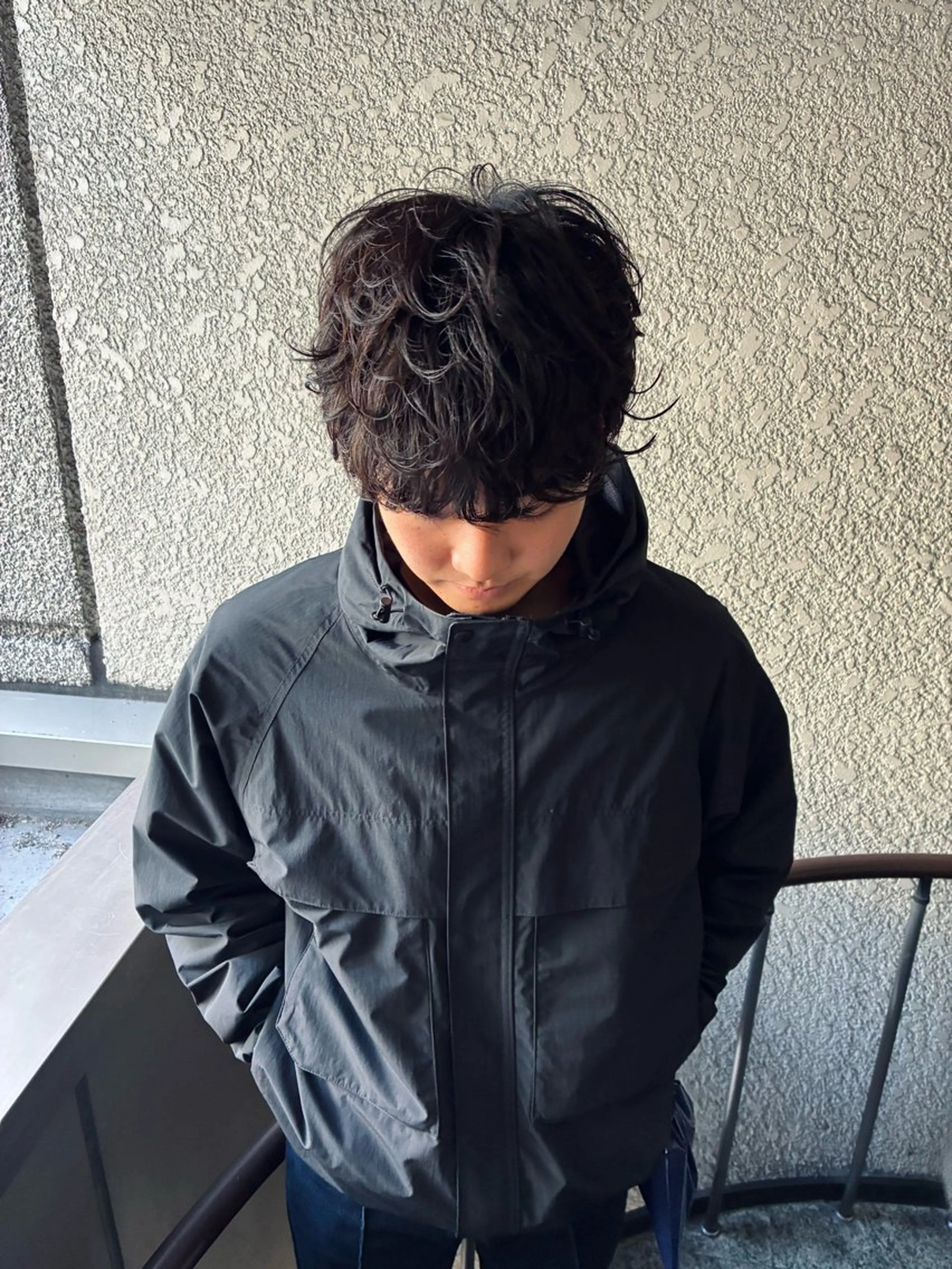 パーマ メンズ カット パーマ トリートメント 金山/メンズパーマ 西村侑真のヘアスタイル