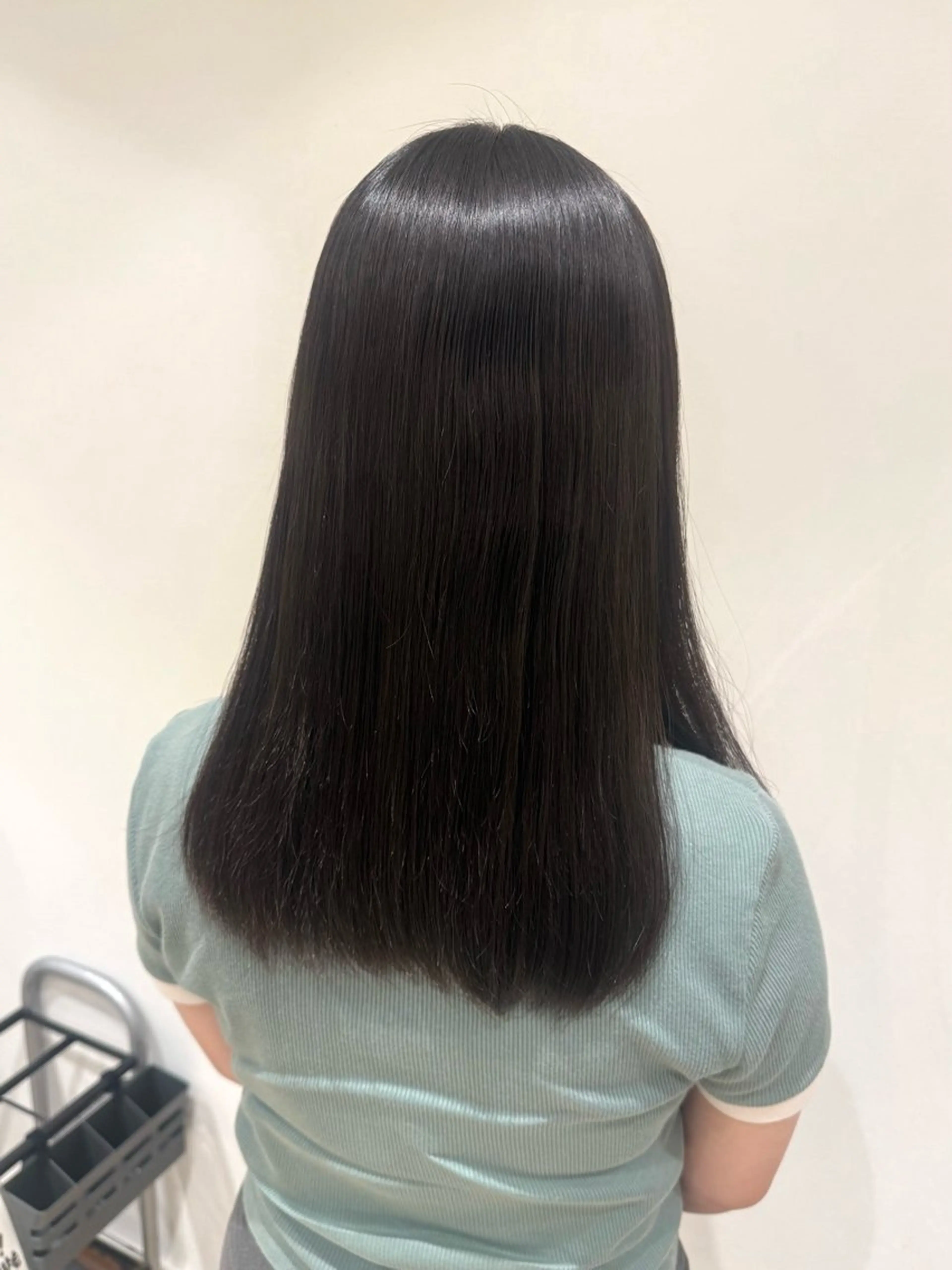 ロング 縮毛矯正 こちんだ ともかのヘアスタイル