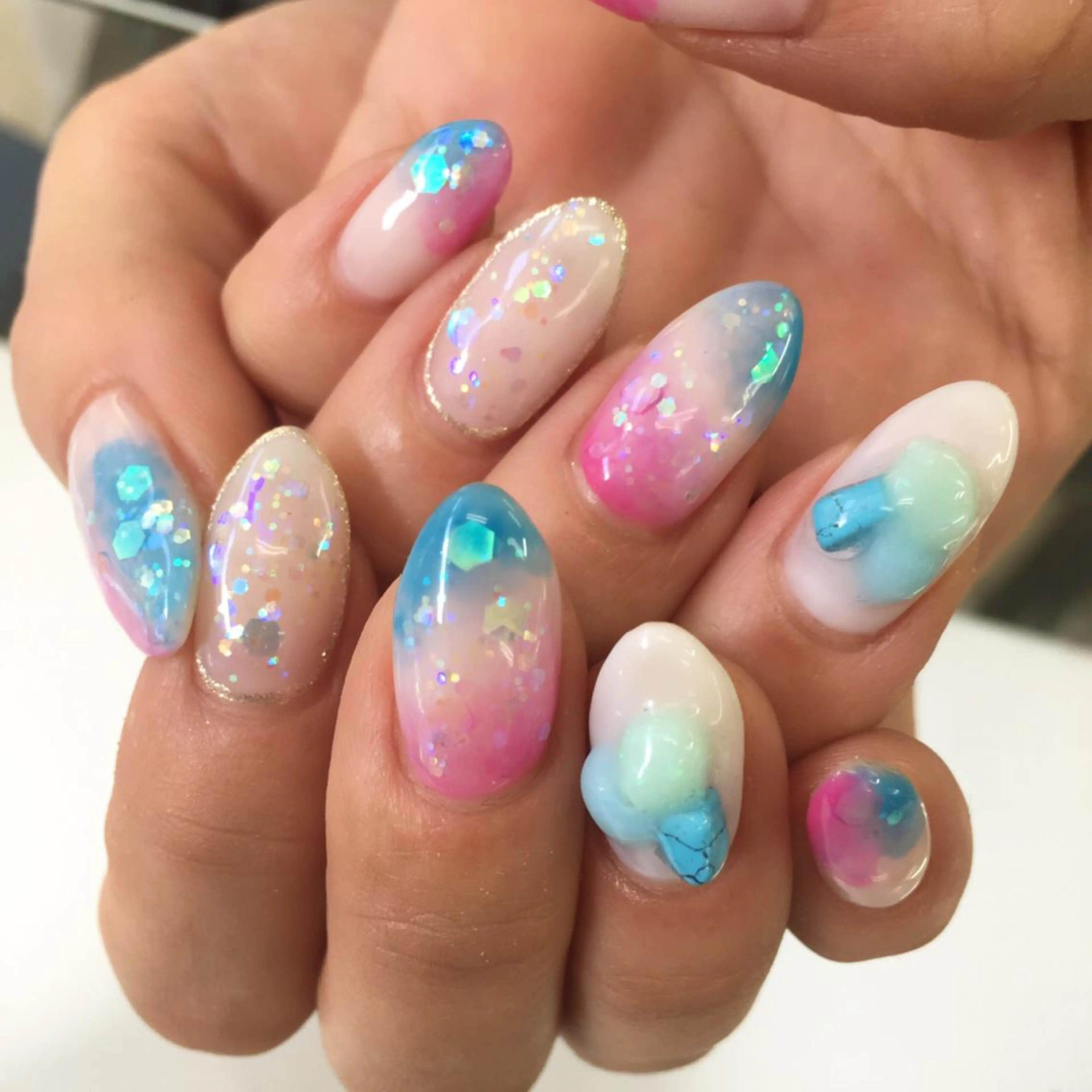 ネイル ジェルネイル SHINE NAILのネイルデザイン