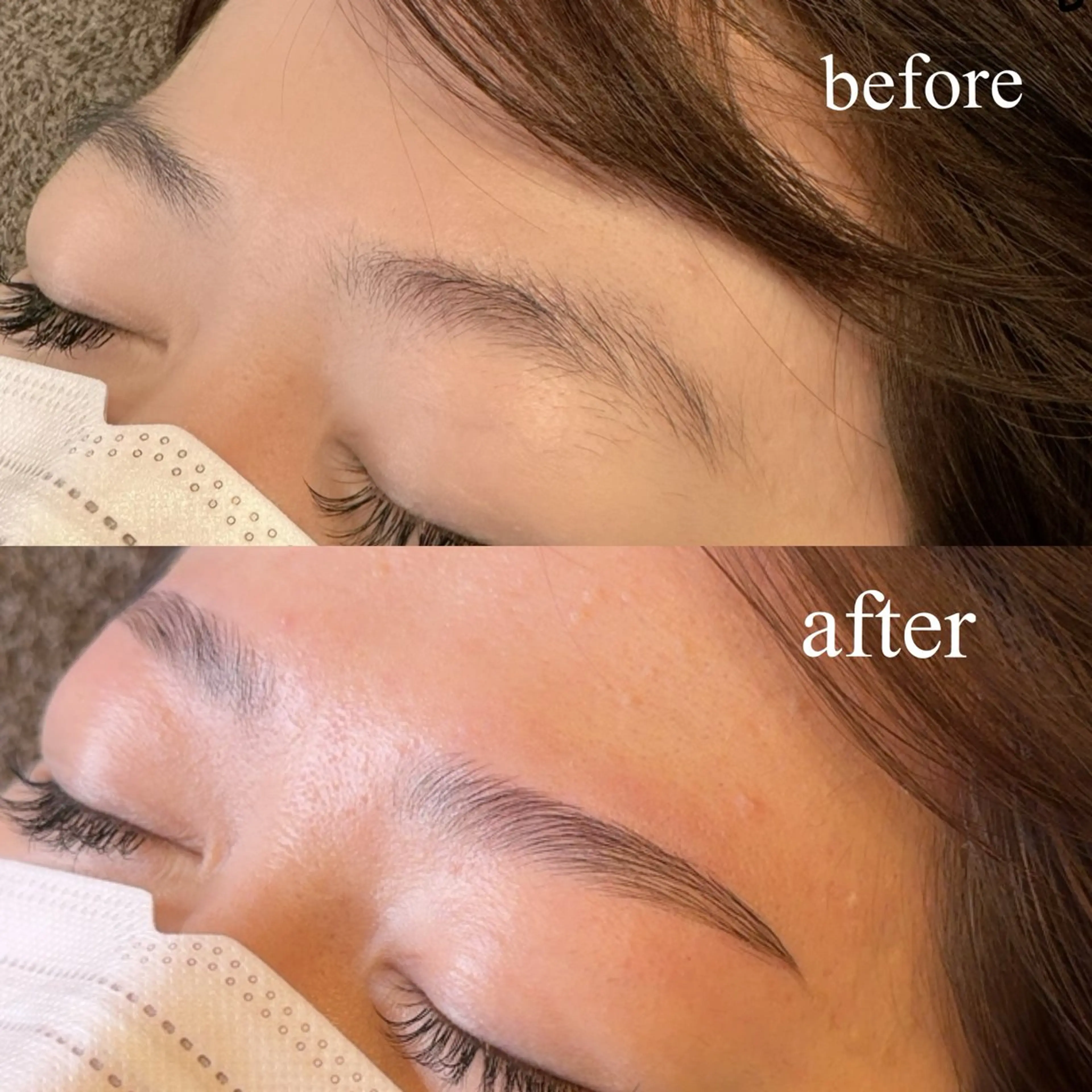 アイブロウ Ummi所属・肌管理／眉毛．まつ毛 陽子の眉毛・アイブロウイメージ