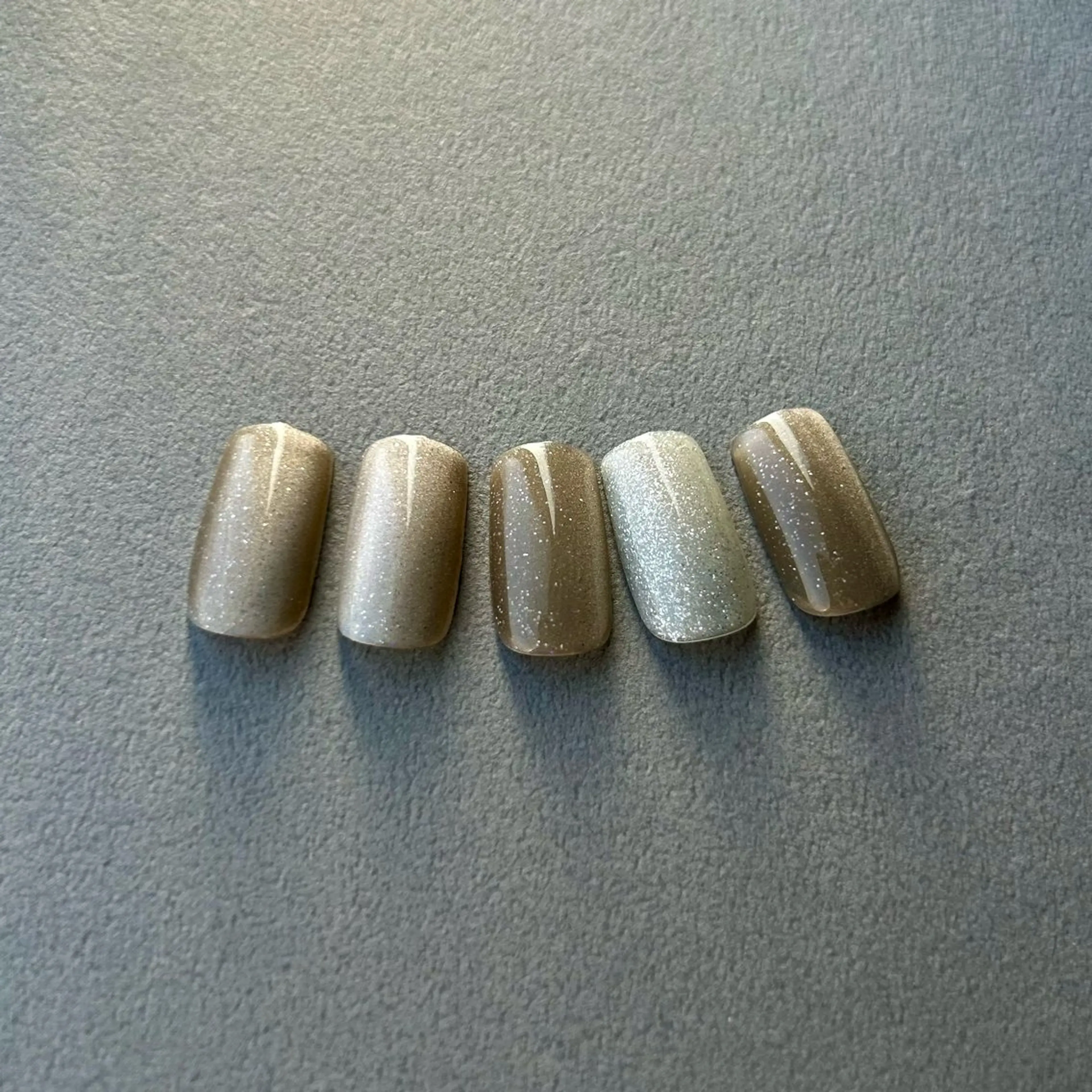 メンズ ネイル フラッシュネイル マグネットネイル Lueur 恵比寿 HARUKAのネイルデザイン