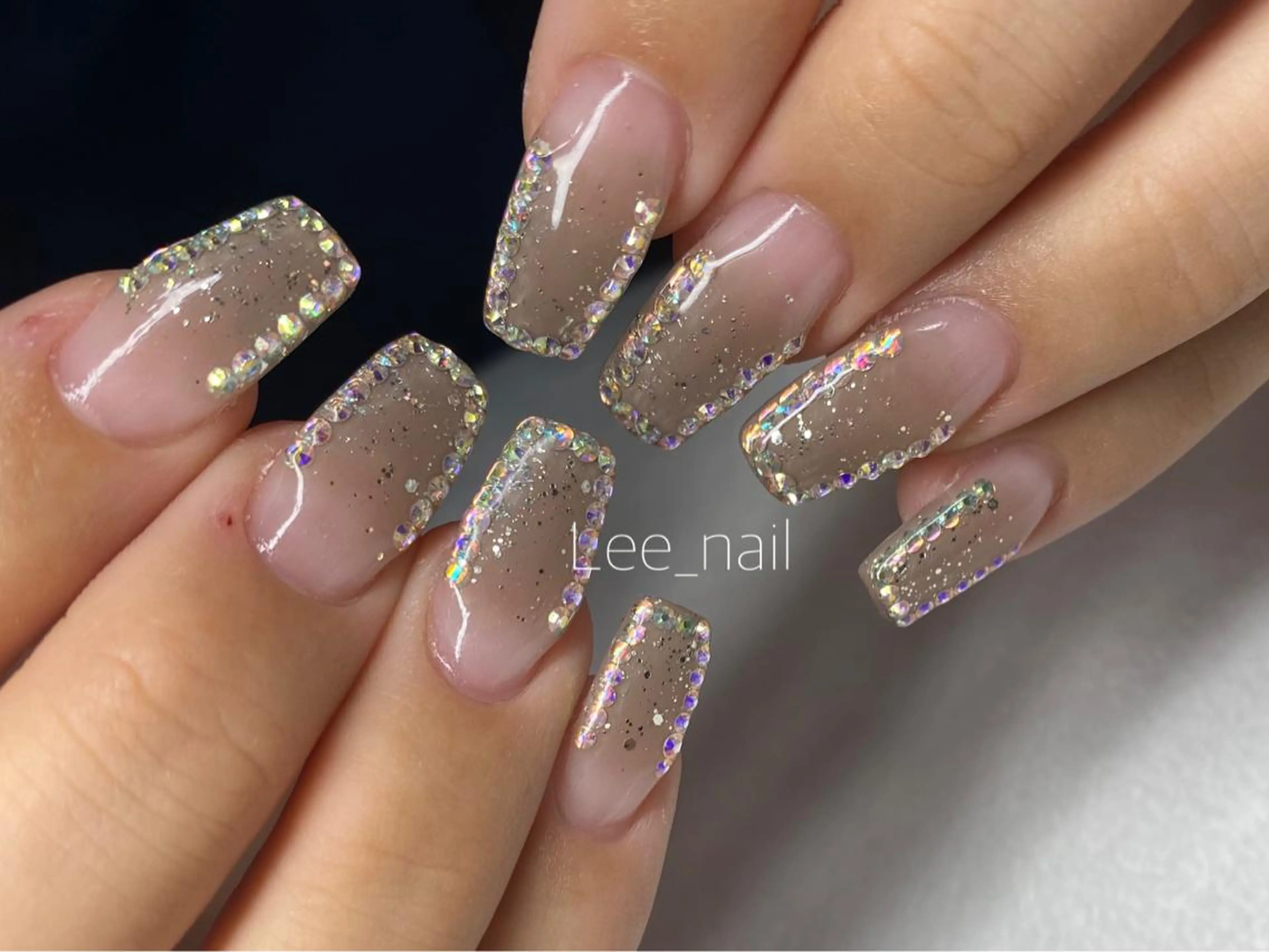 ネイル スカルプネイル Lee_ nailのネイルデザイン