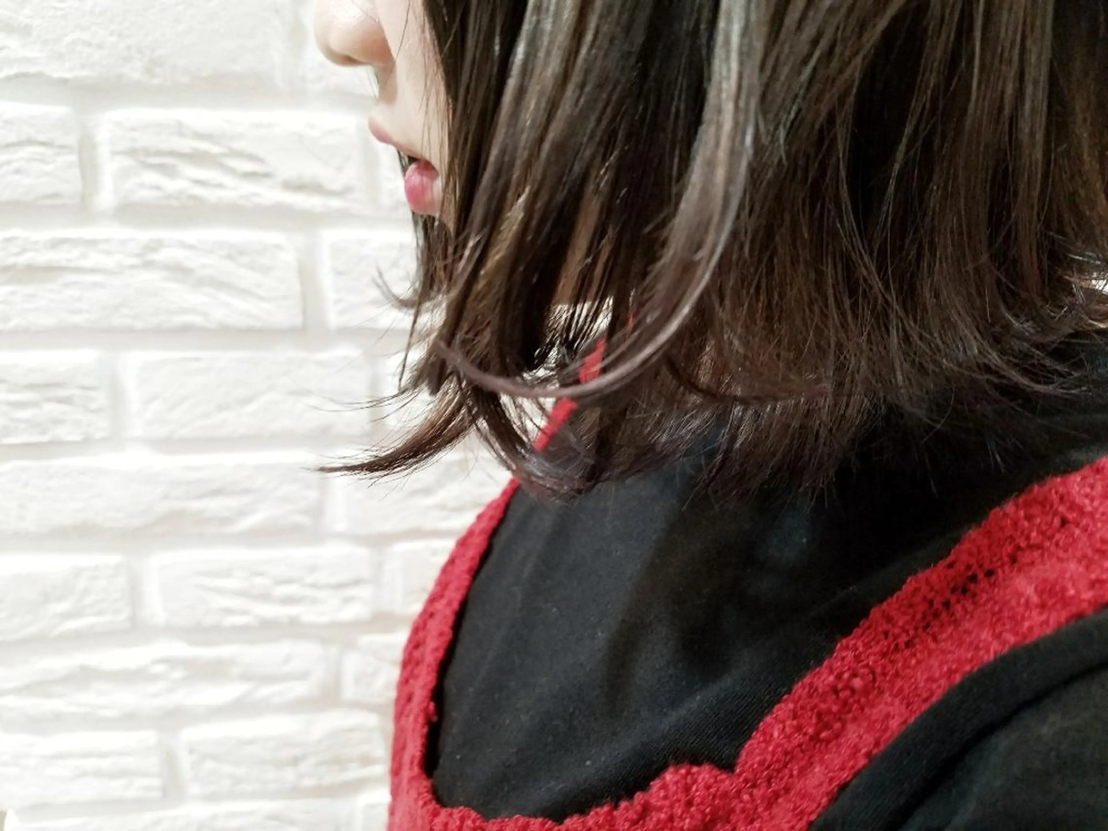 ショート カラー 切りっぱなしボブ ボブ imai /カット/パーマのヘアスタイル