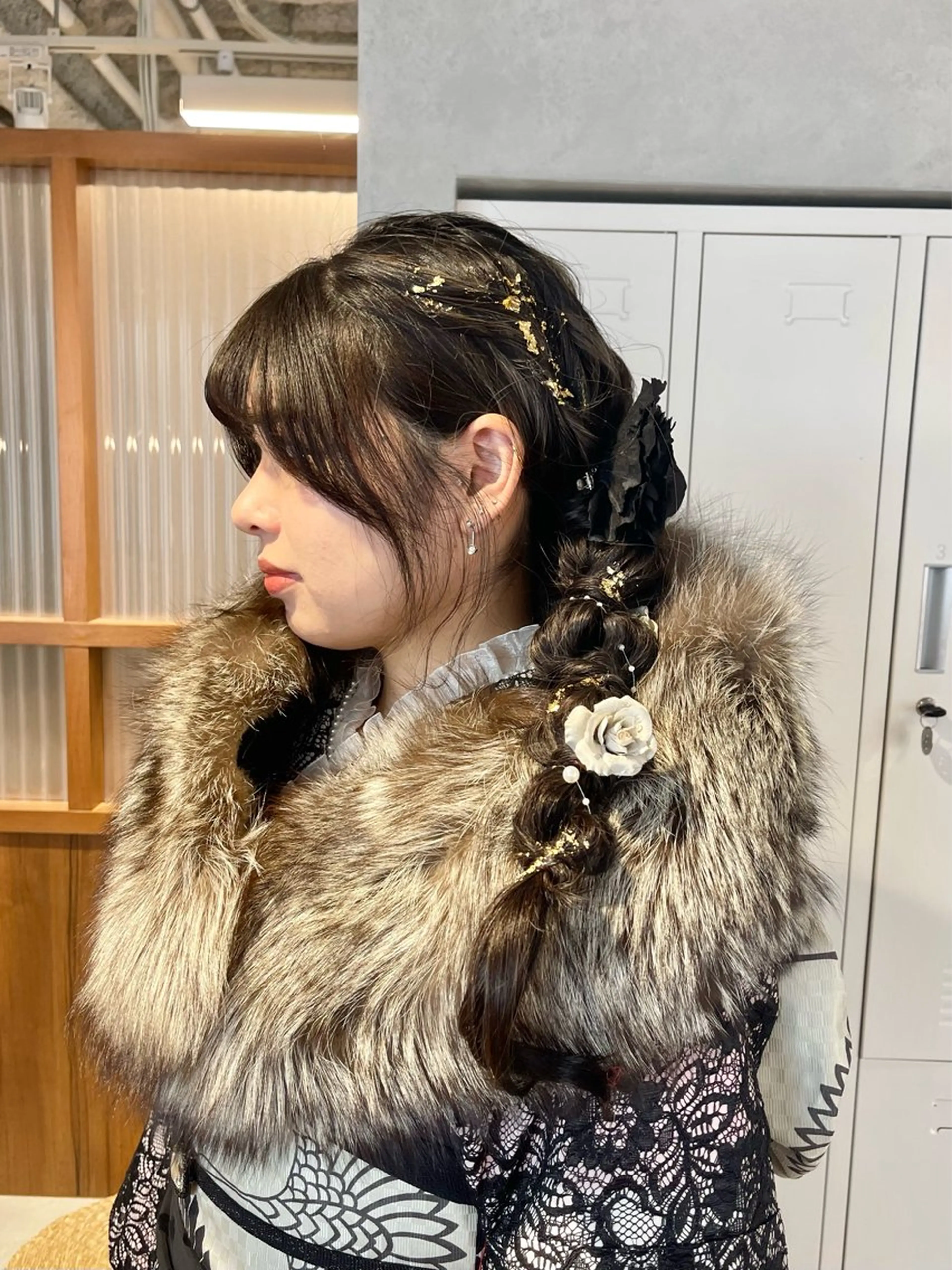 ロング ヘアアレンジ 成人式 ヘアセット himeka🪽 アレンジ/ブリーチのヘアスタイル