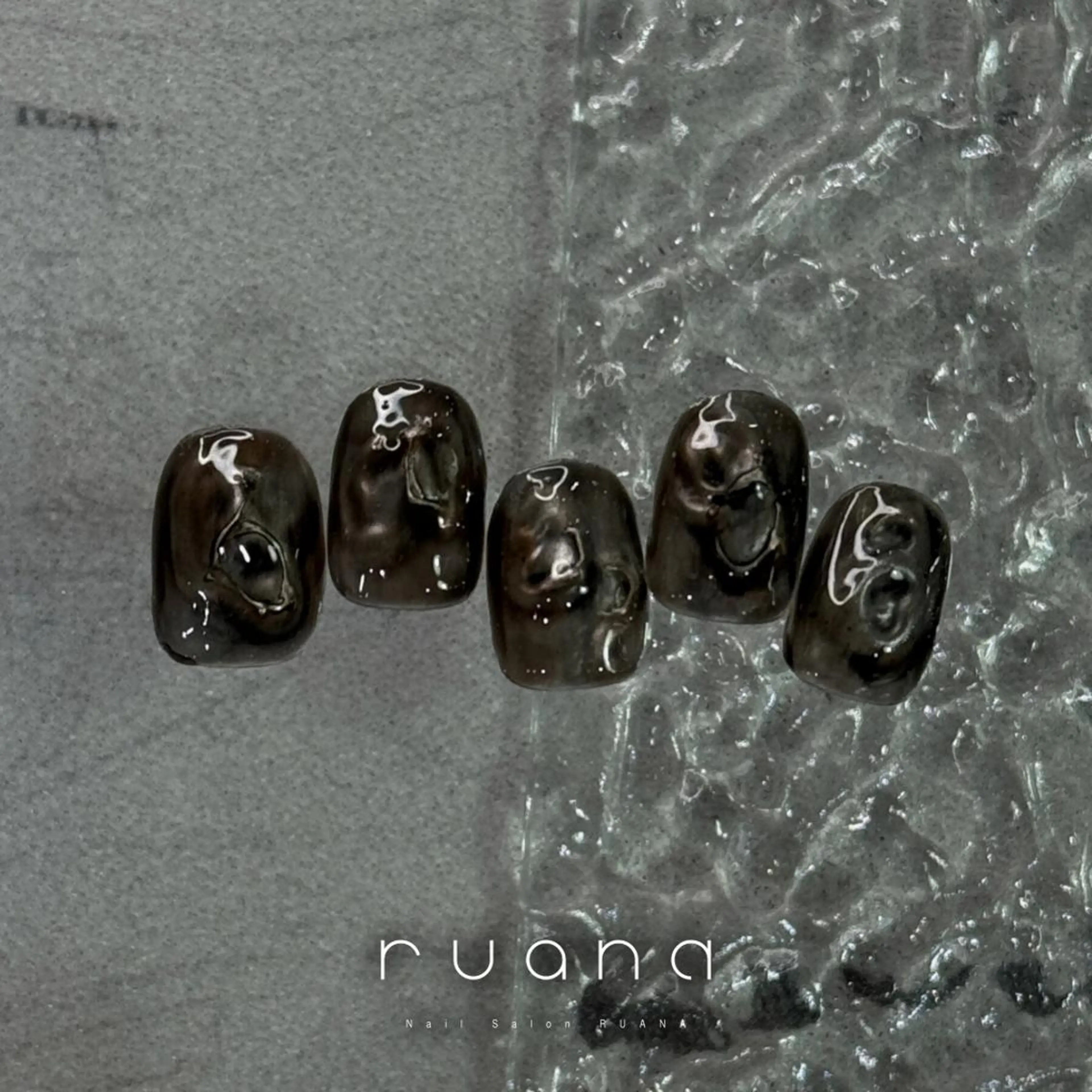 ネイル ハンドネイル 阿武 美海のネイルデザイン