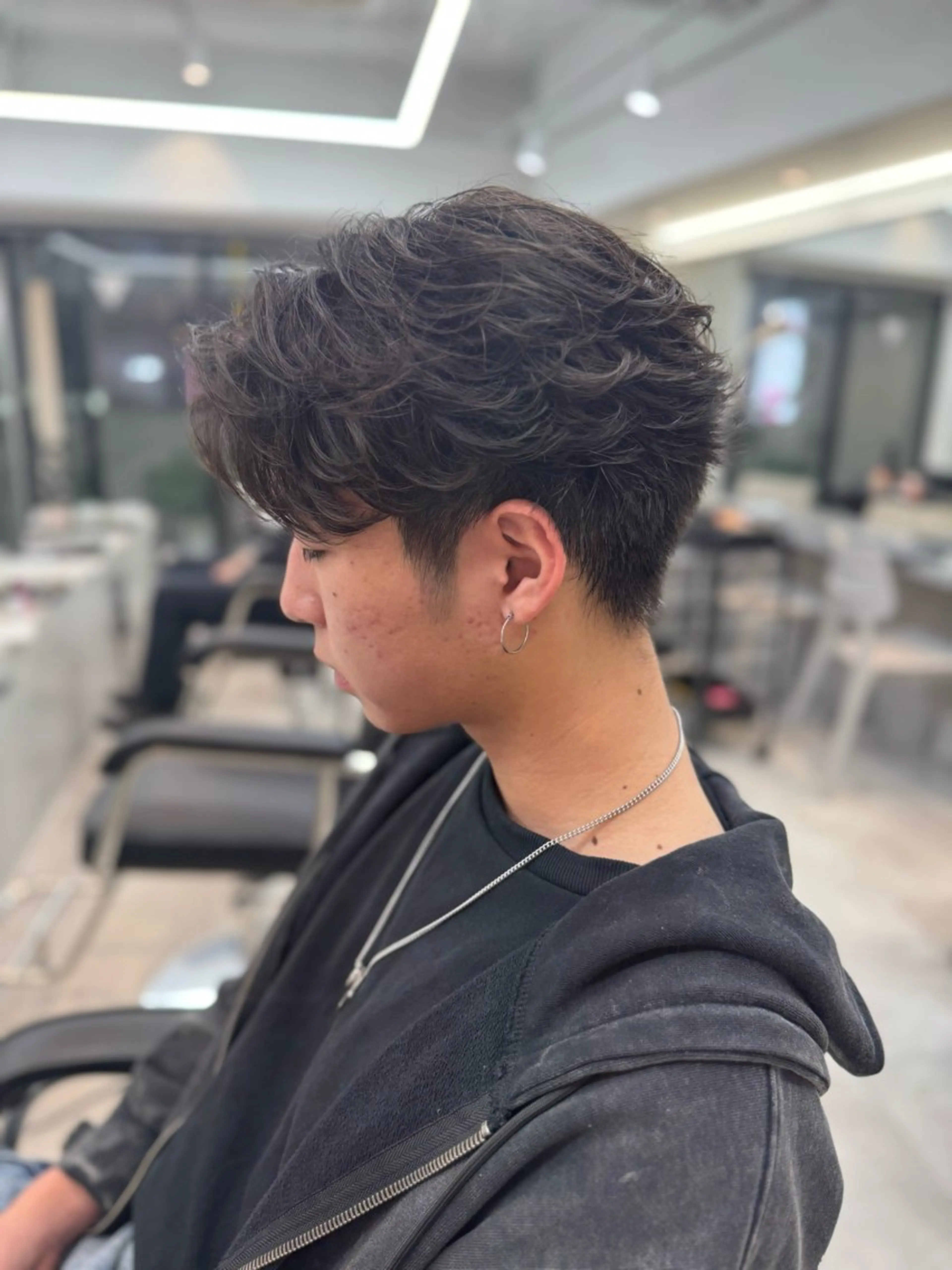 【初回限定クーポン】🪶メンズカット＋フェザーパーマの写真