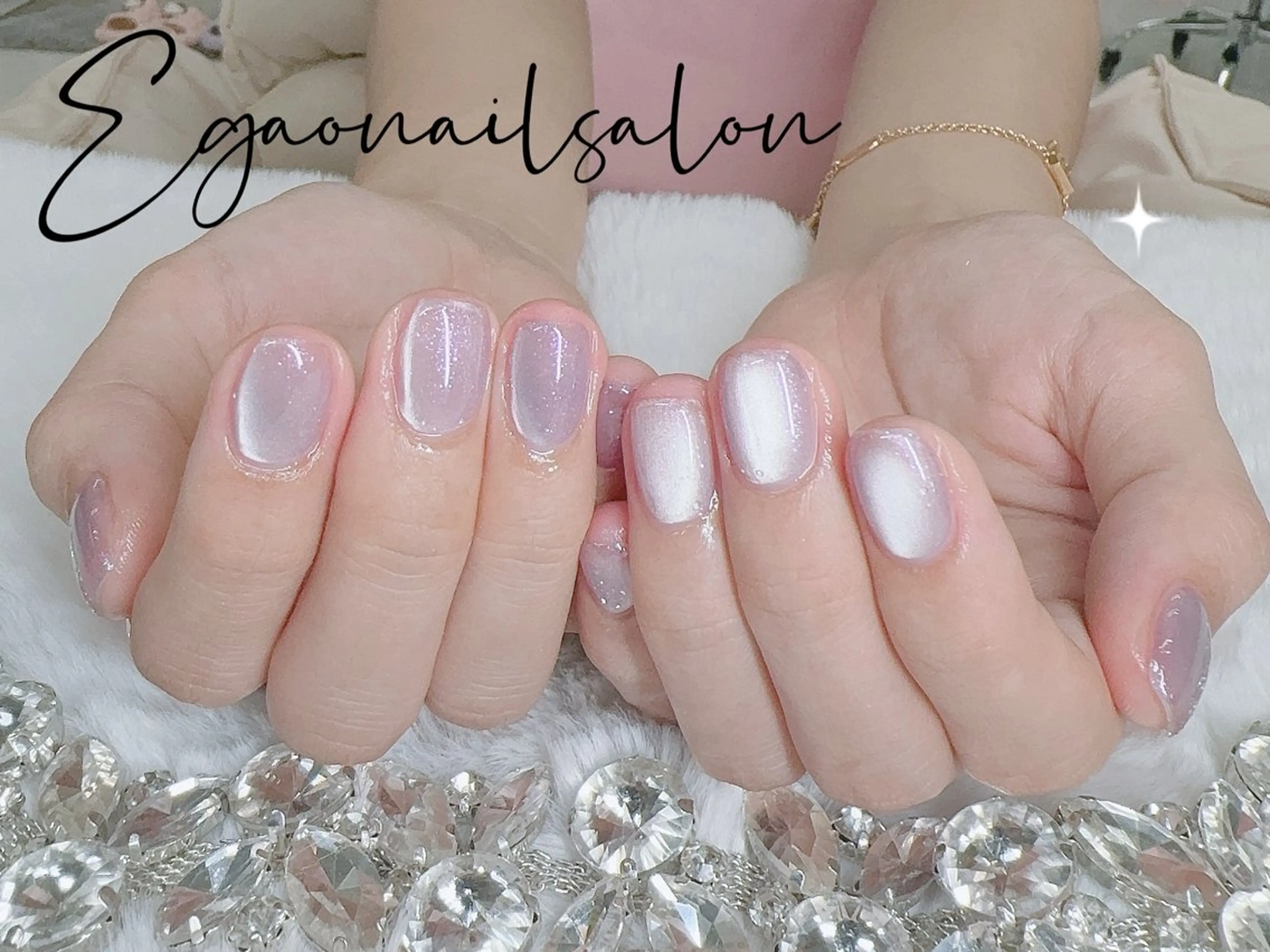 ネイル アートネイル フットネイル フレンチネイル ジェルネイル グラデーション ハンドネイル Egao Nail Salonのネイルデザイン