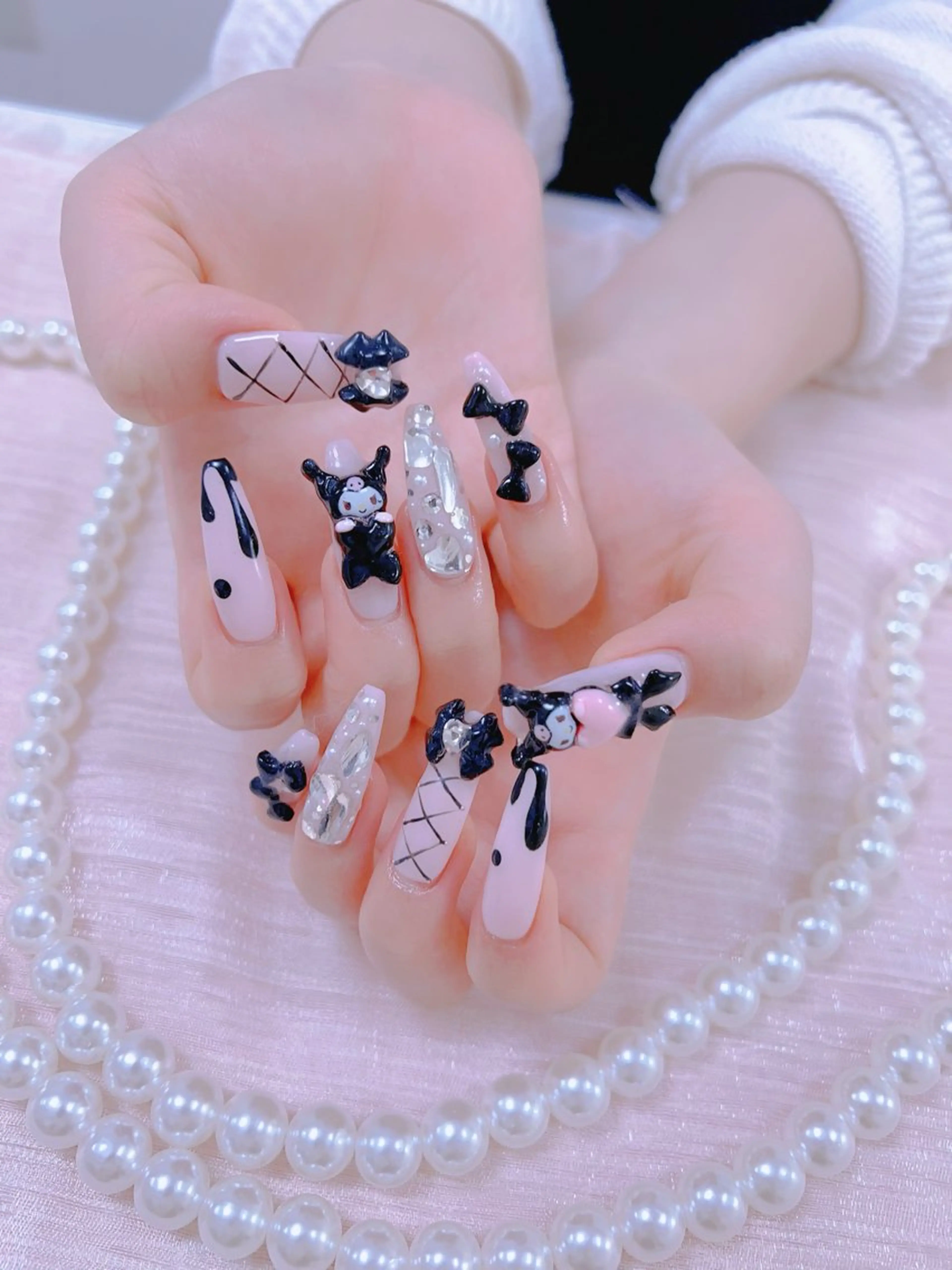 ネイル はぴねす所属・横浜 美夢のネイルデザイン