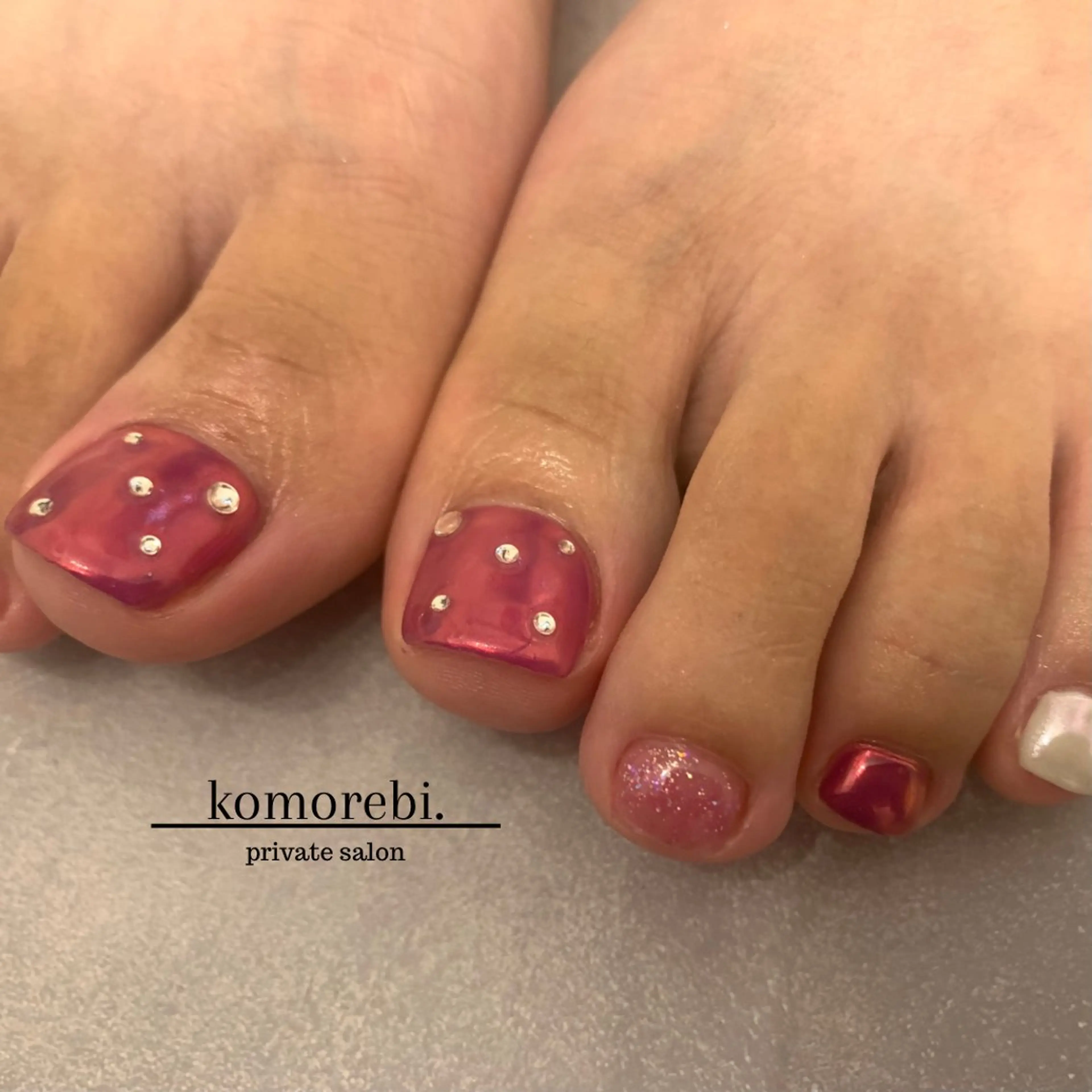 ネイル komorebi. 小峯 真実のネイルデザイン