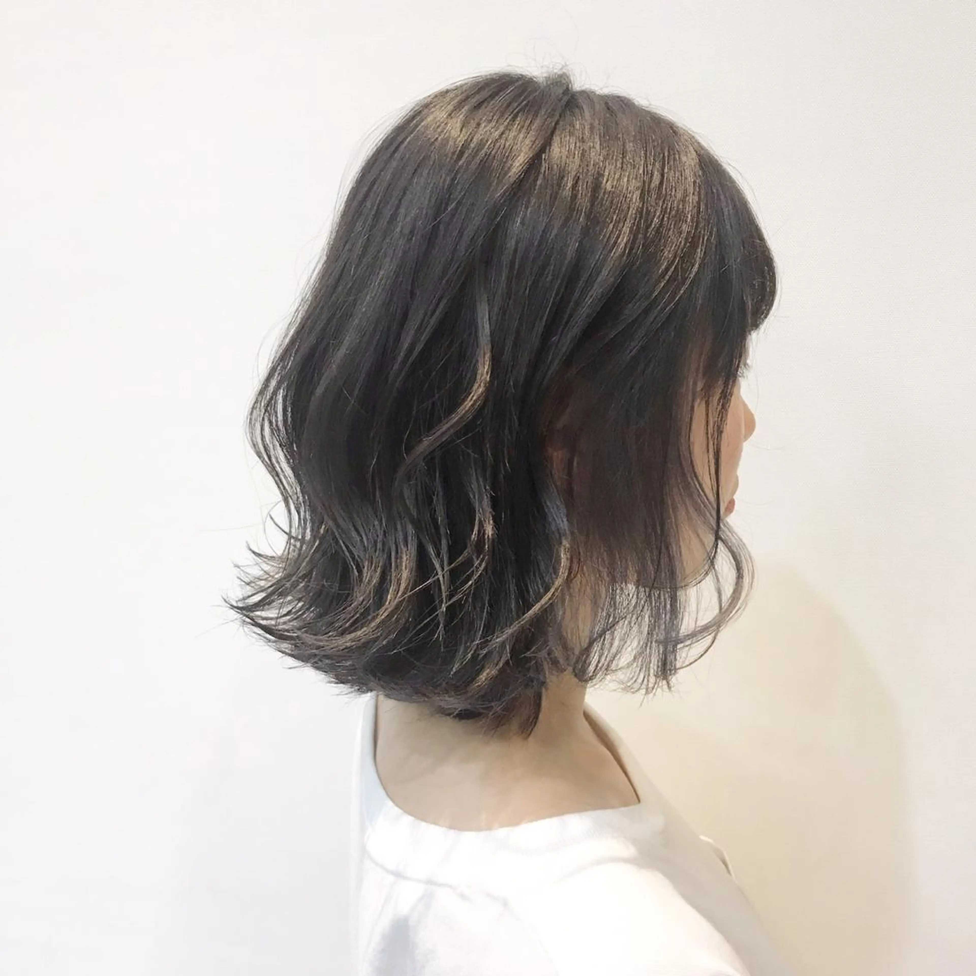 ミディアム カラー カット ヘアカラー トリートメント ヘッドスパ ヘアセット 〽️magico/ ウルフDaiki〽️のヘアスタイル