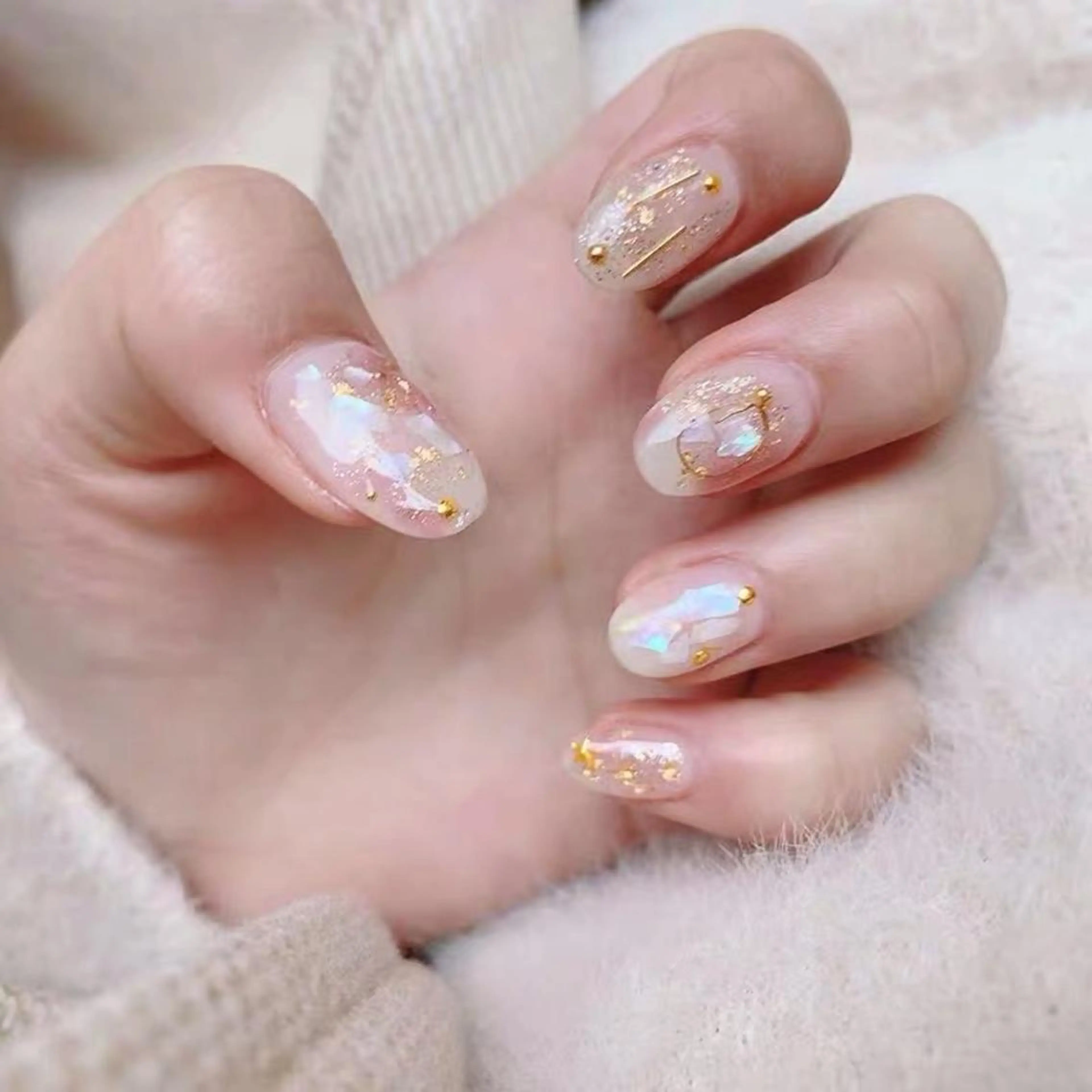 ネイル 春ネイル Cute beauty2のマツエク・マツパデザイン