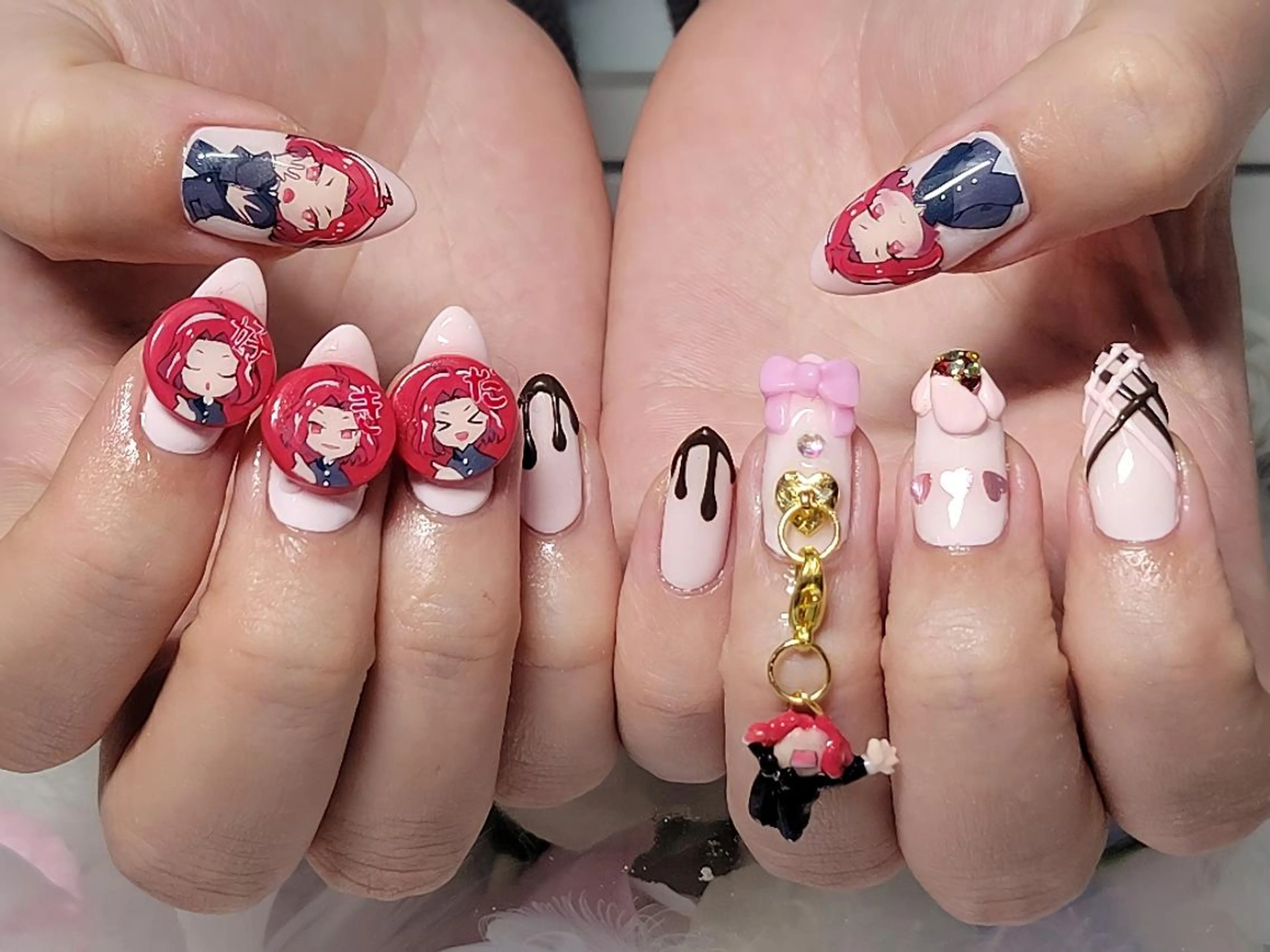 ネイル アートネイル ジェルネイル おで@ oderi_nailのネイルデザイン