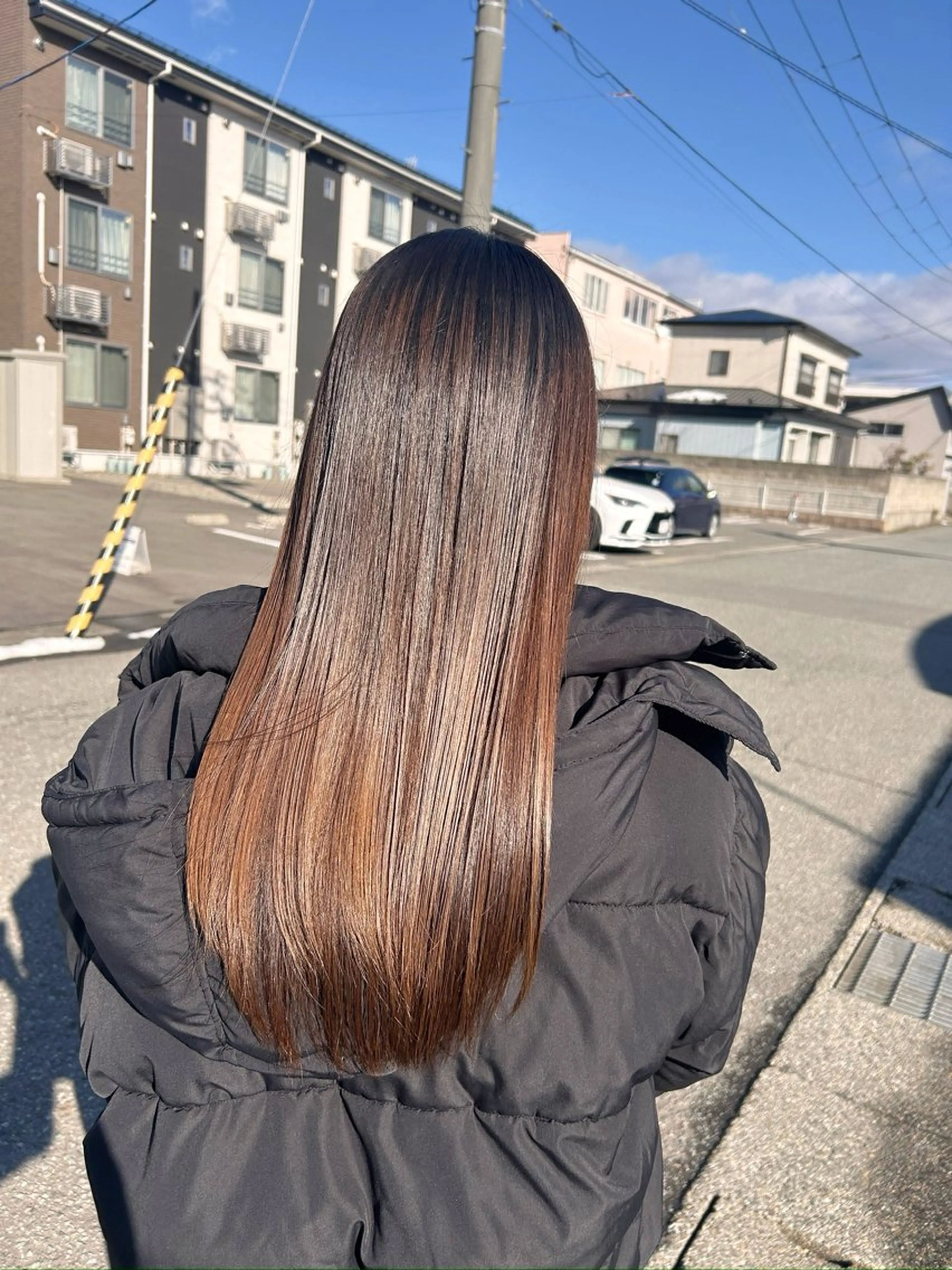 ロング トリートメント 畑澤 和果のヘアスタイル