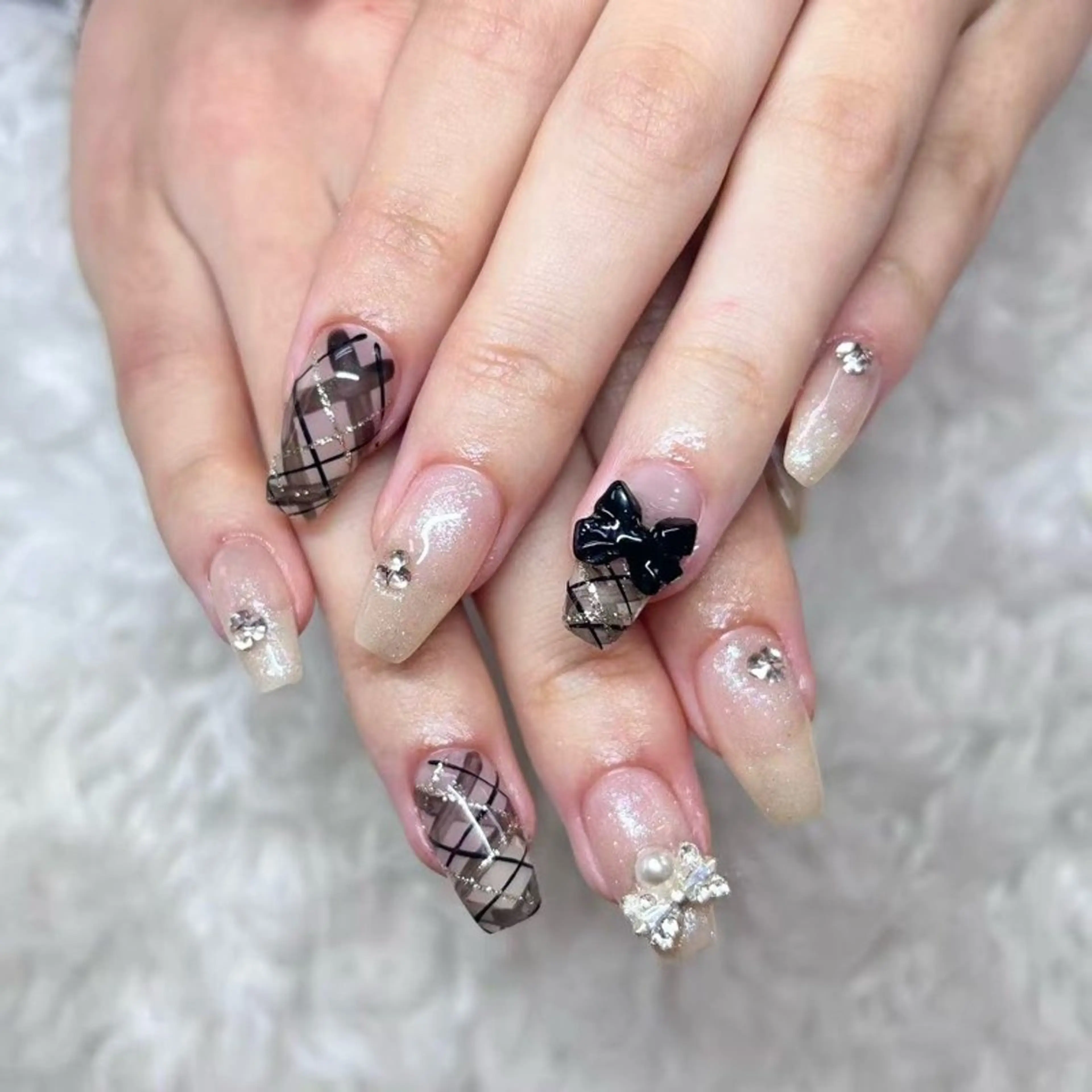 ネイル ハンドネイル ハンドケア 💜MIYA nail 鶴見店のネイルデザイン