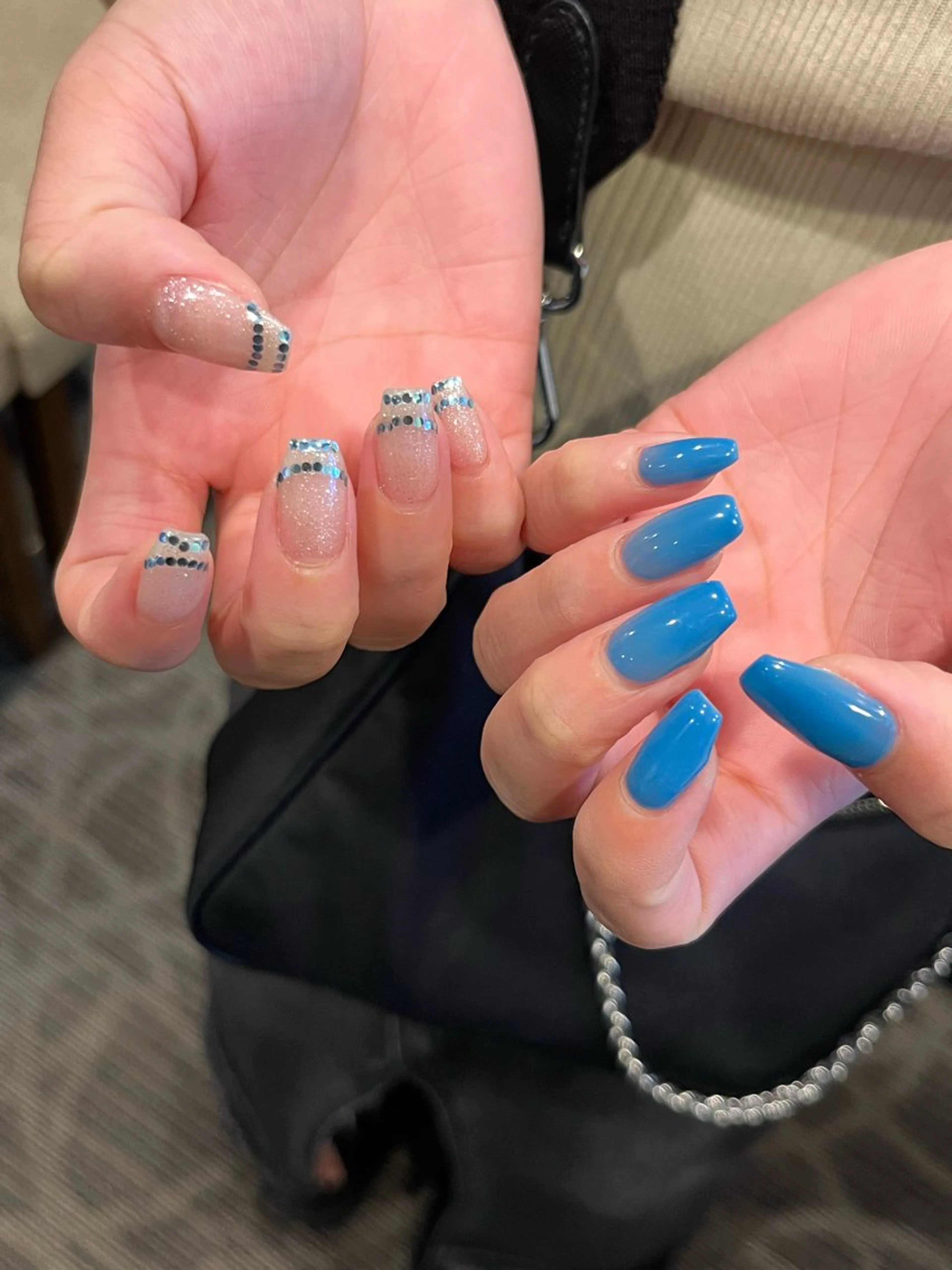 セミロング ハンドネイル Nobody_ Mikieのネイルデザイン