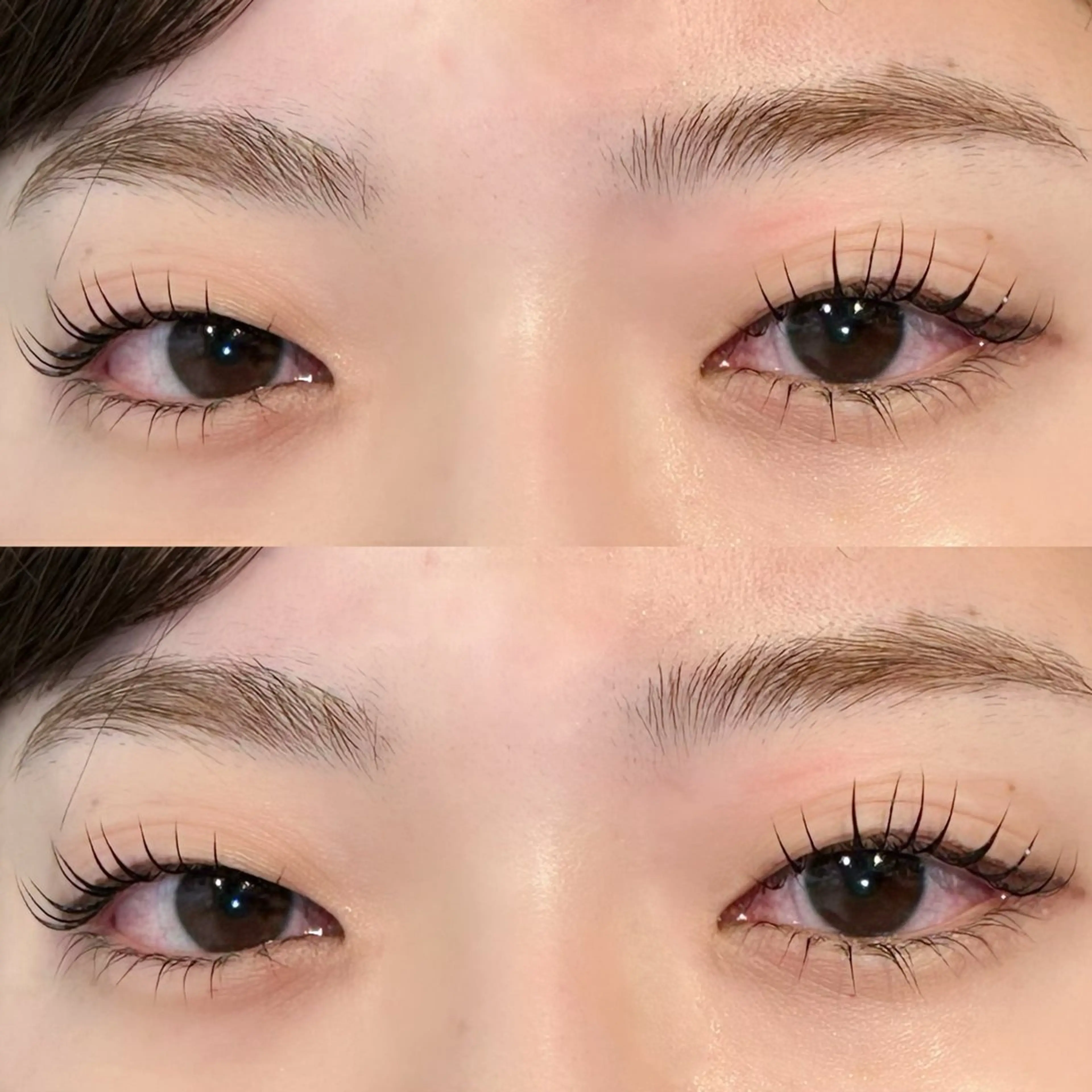 【✨️ご新規様✨️】上下マツパ👀︎💕︎︎コーティング仕上げ✨️の写真