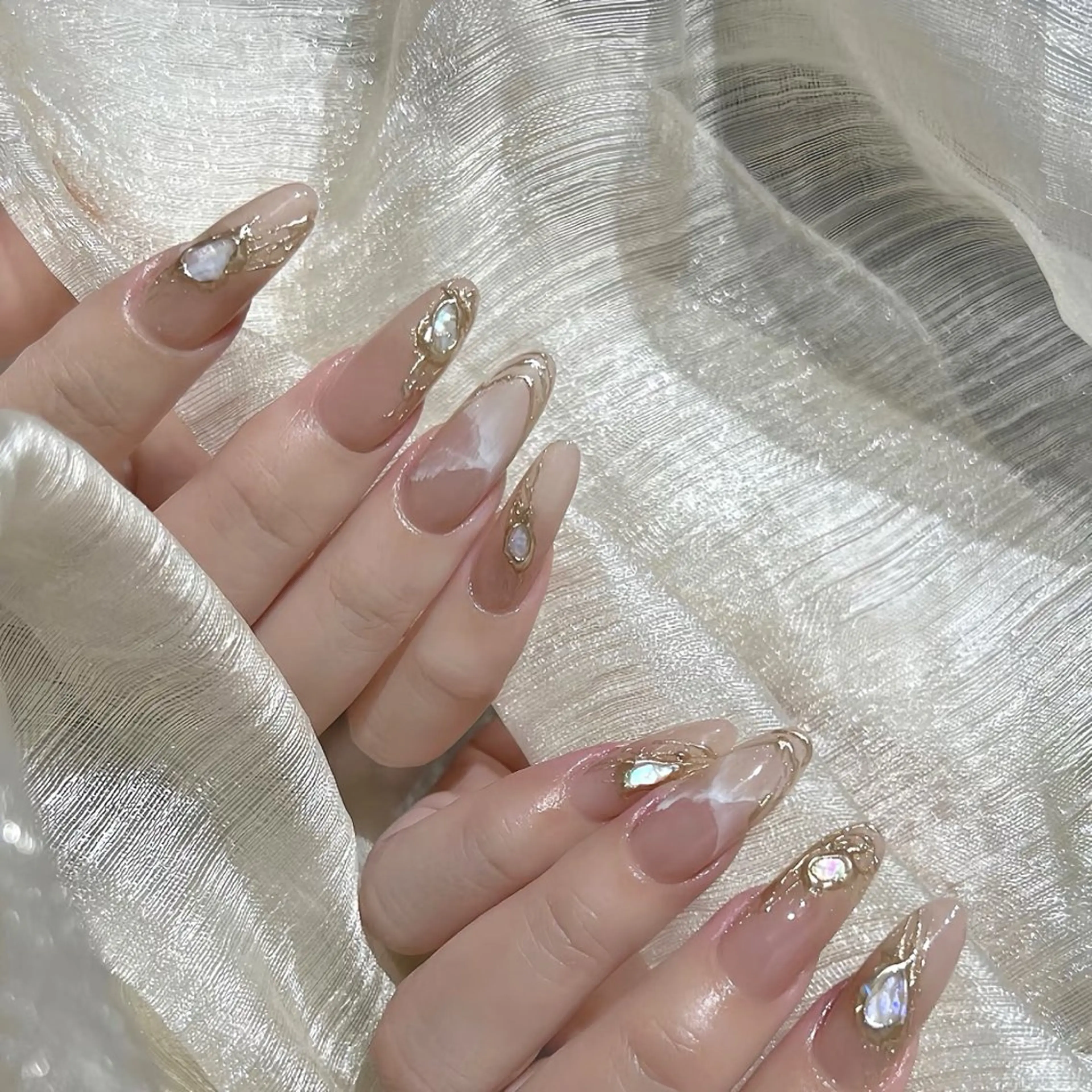 ネイル 大理石ネイル(マーブル) ハンドネイル K&T nail salon所属・K&T nail salonのネイルデザイン