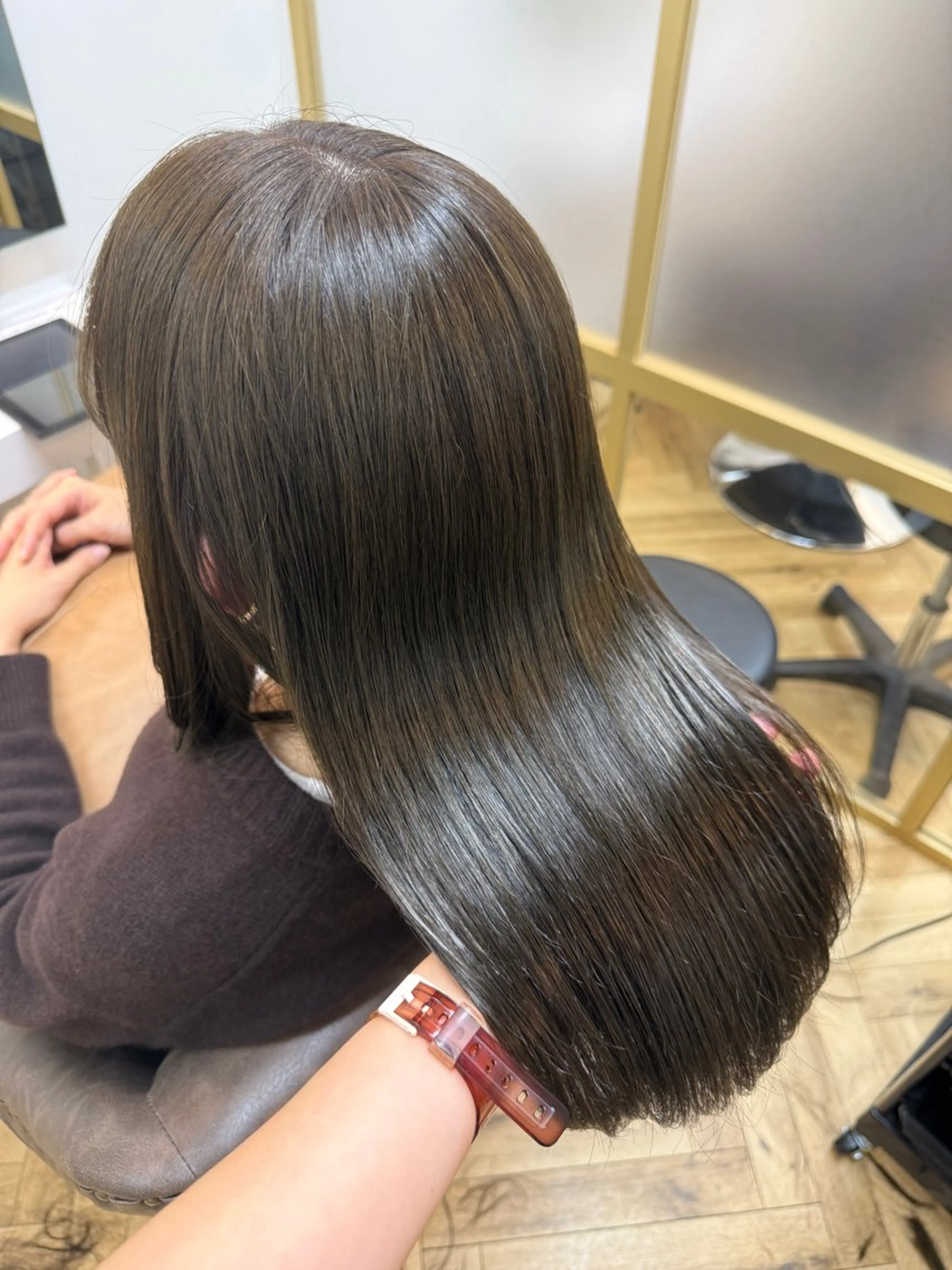 セミロング カット ヘアカラー トリートメント 髙橋明衣 /tocca船橋北口のヘアスタイル