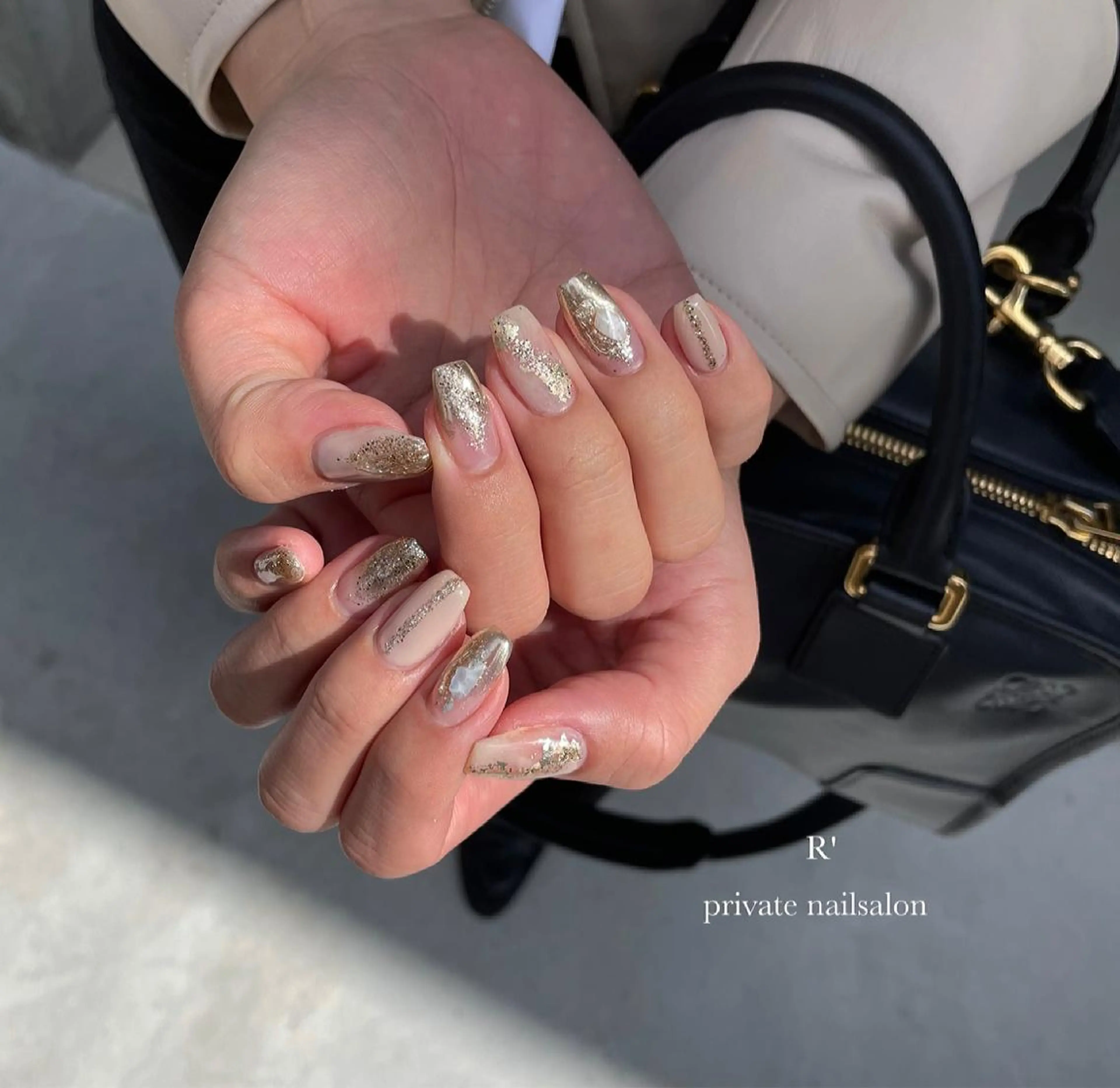 ネイル ニュアンスネイル 春ネイル Bersinar nail所属・Bersinar nail(rina)のネイルデザイン