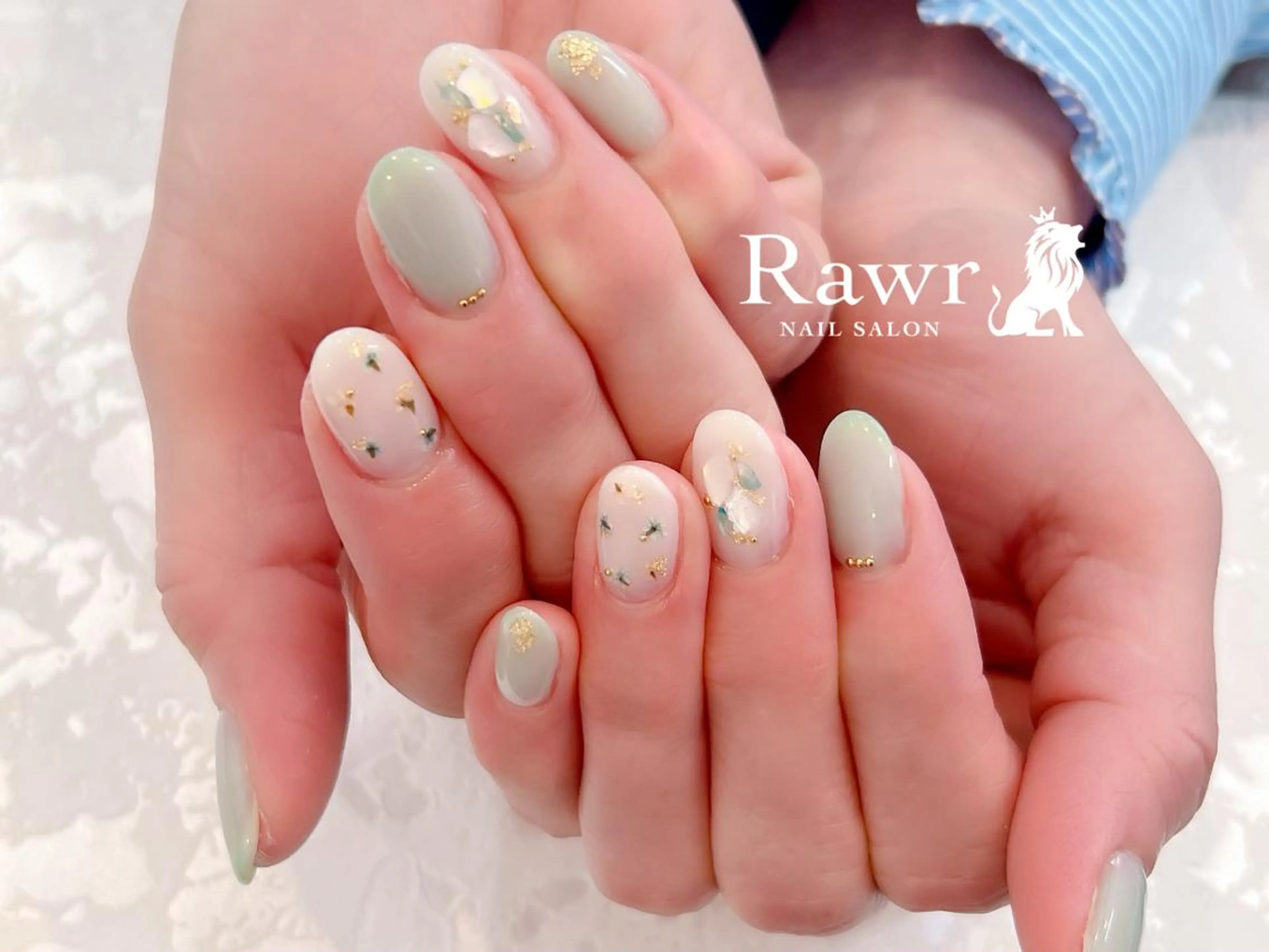 ネイル ハンドネイル Rawr / saoriのネイルデザイン