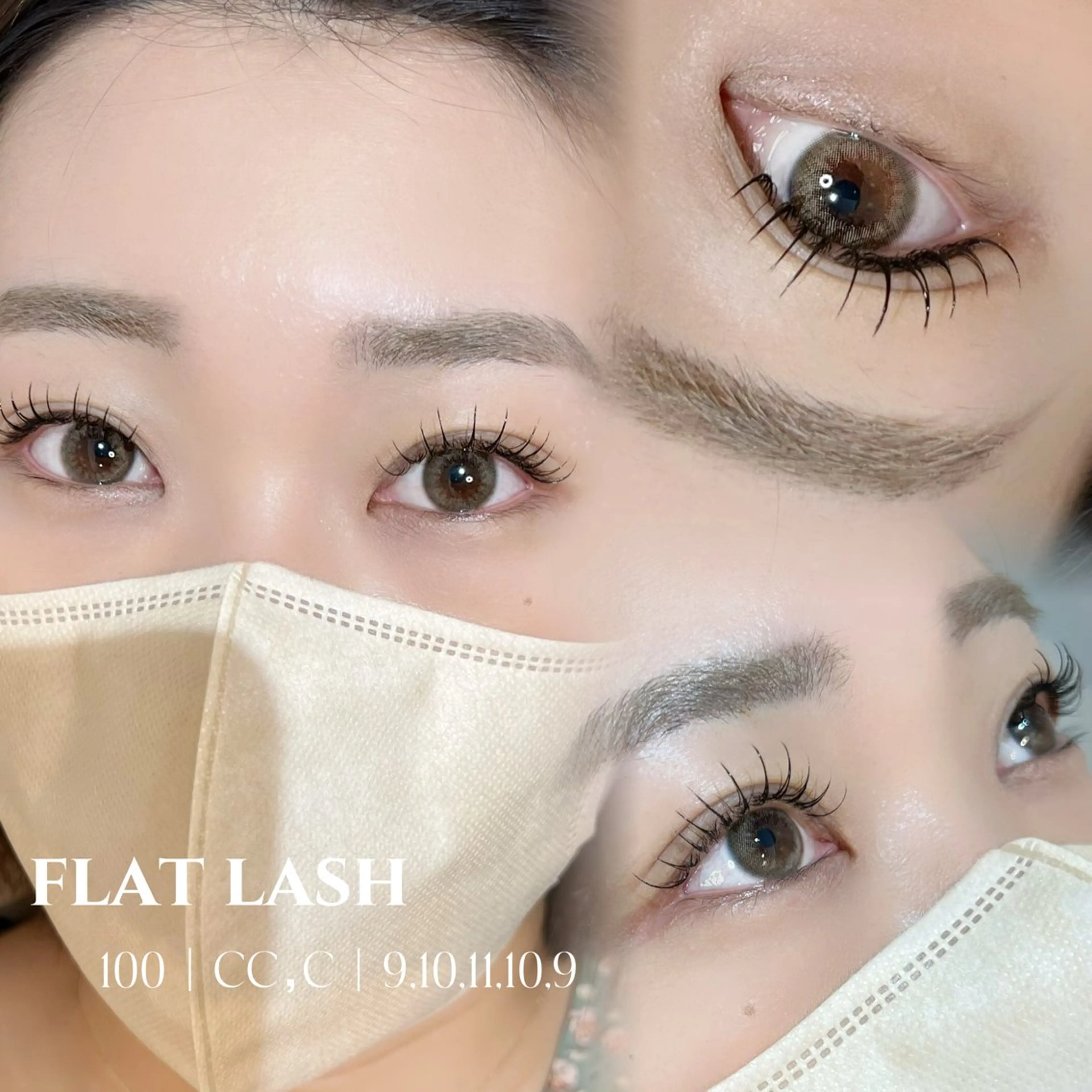 マツエク・マツパ ラッシュリフト高評価 /HITOMIのマツエク・マツパデザイン