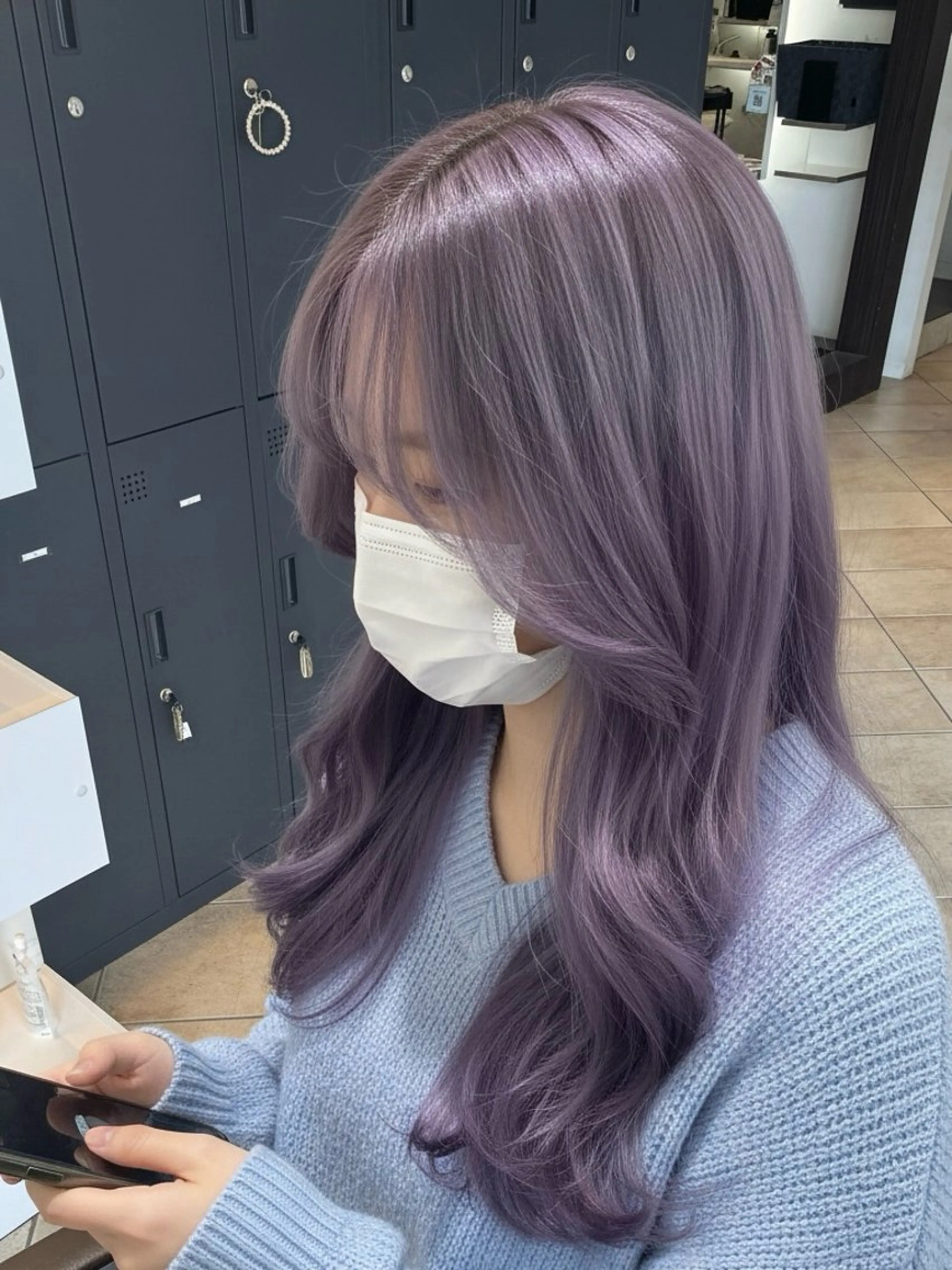 ロング 艶髪レイヤーの王 復活の大澤竜馬のヘアスタイル