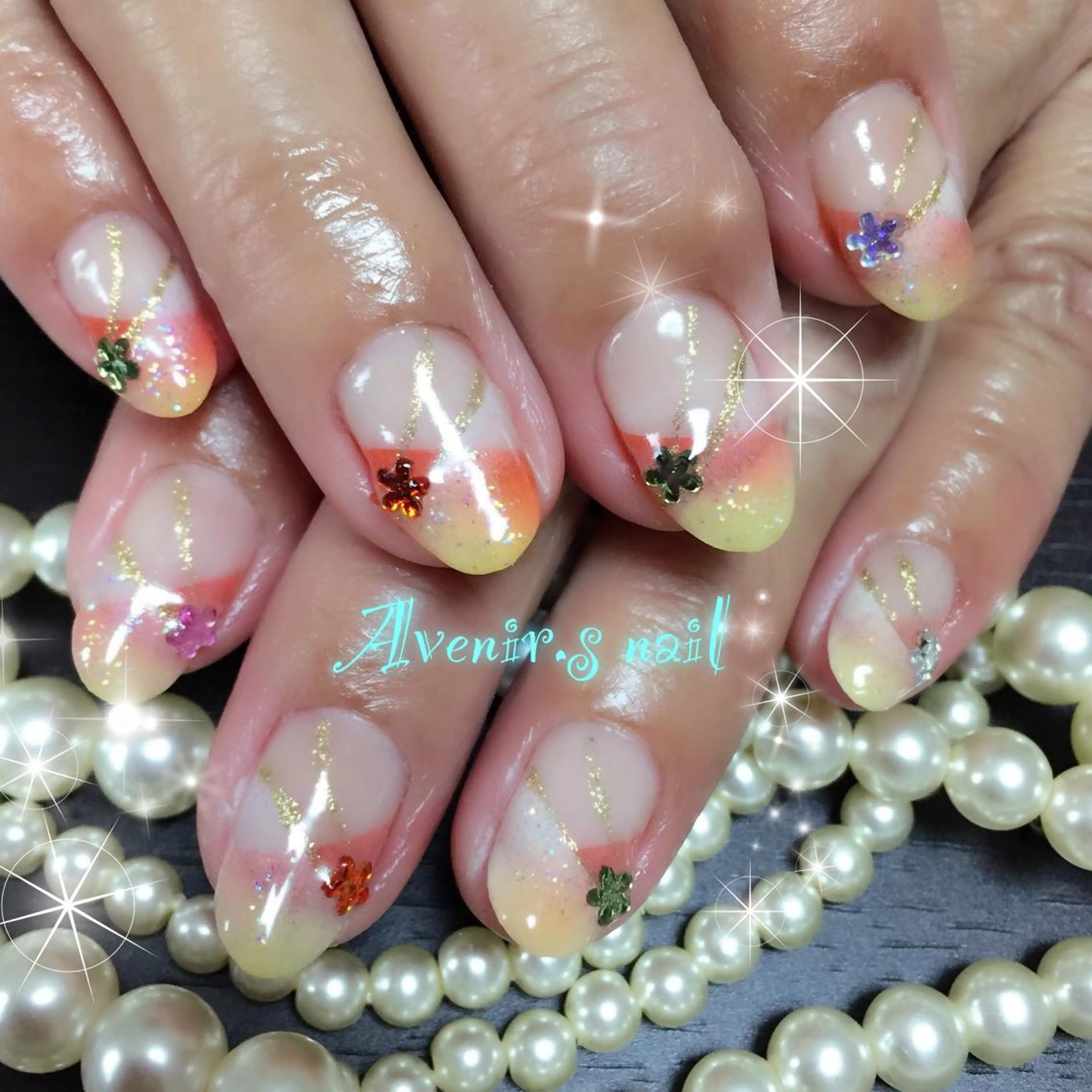 ネイル ジェルネイル Home Salon Avenir.のネイルデザイン